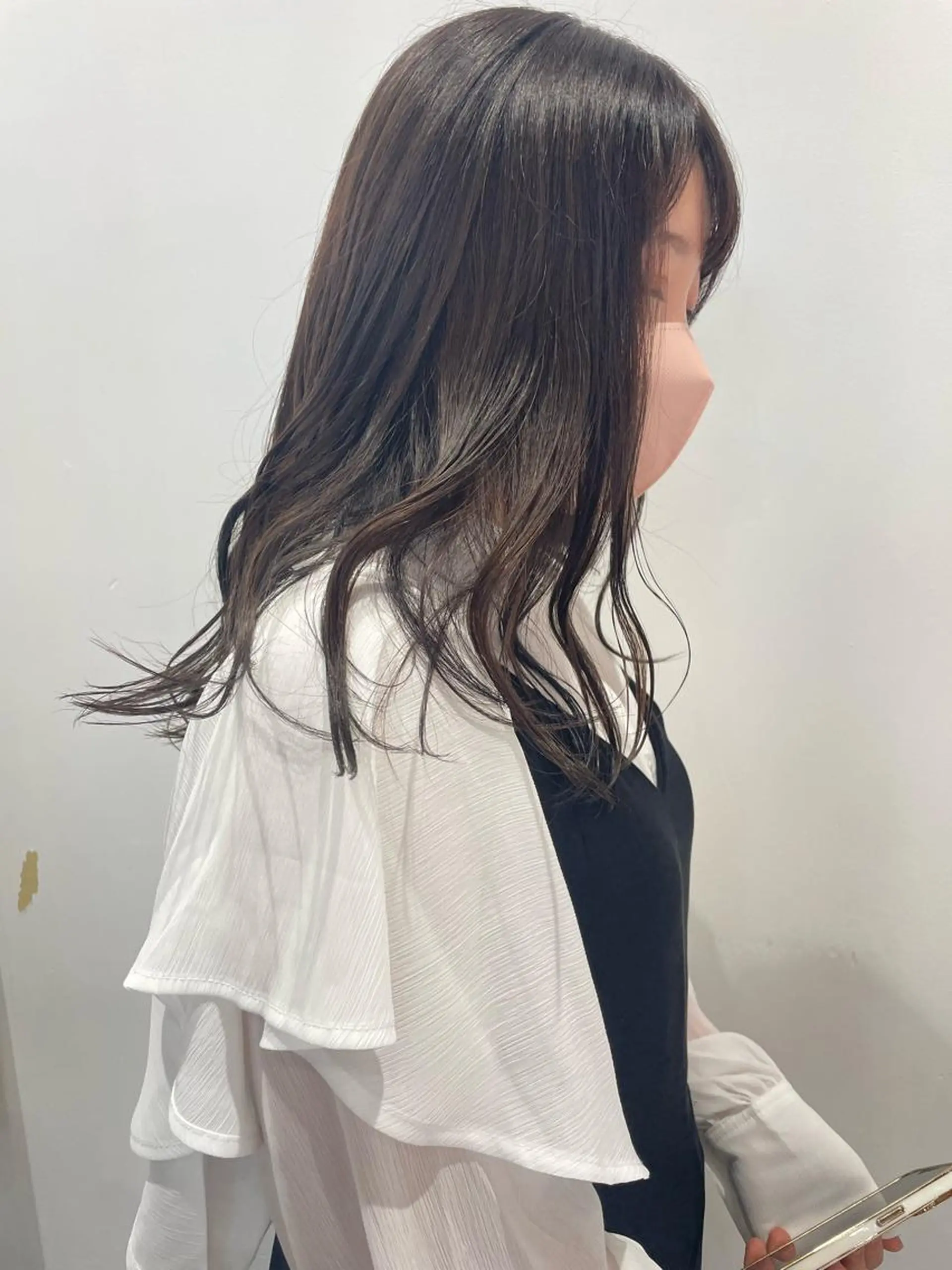 ロング カラー 荒木 友那のヘアスタイル