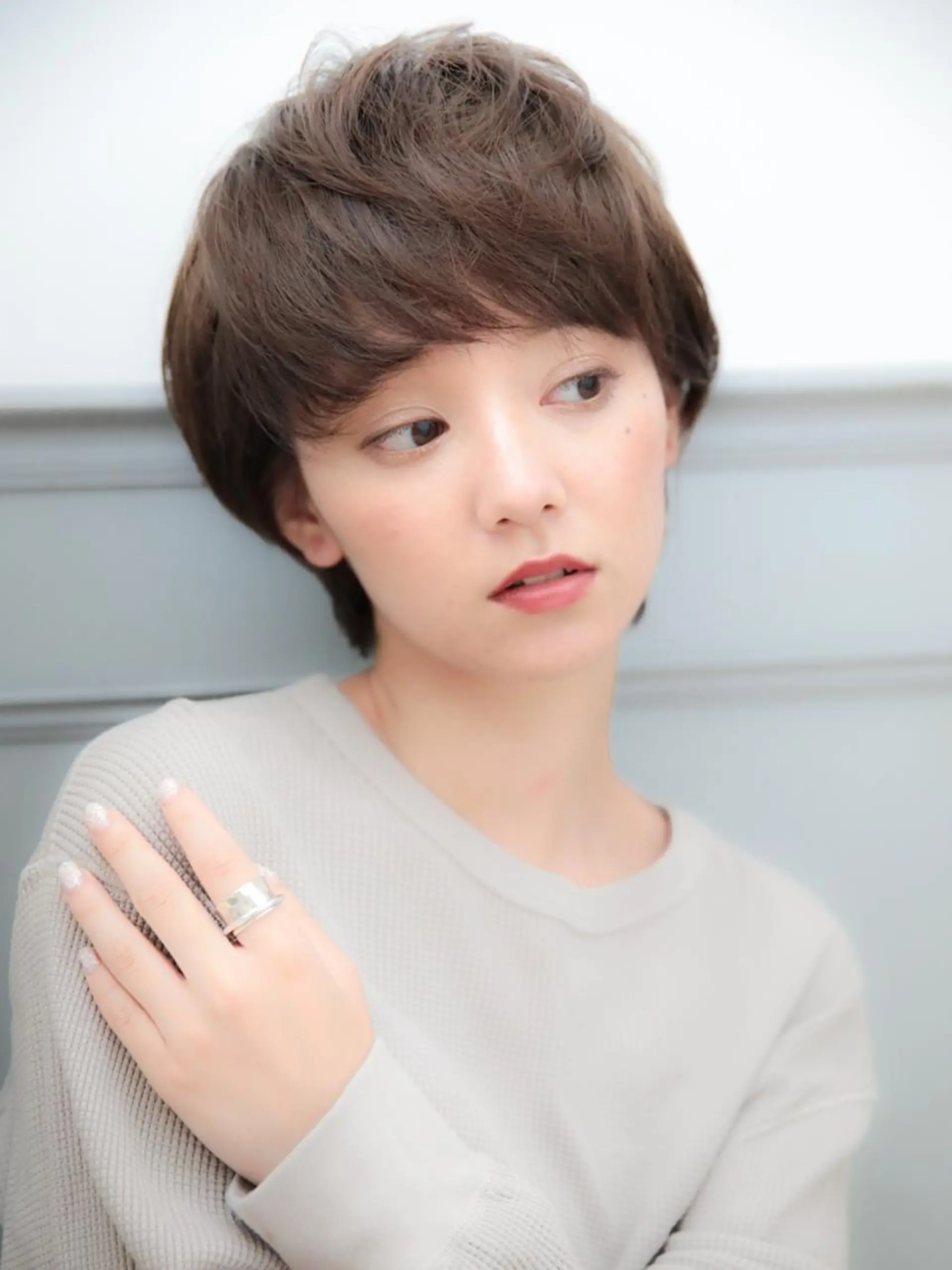 ショート カラー パーマ 山下 直人のヘアスタイル