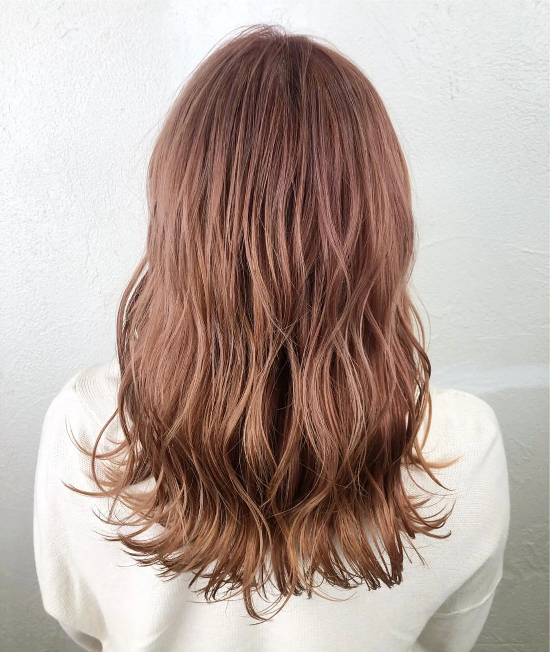 セミロング カラー ブラウンカラー ピンクカラー ピンクブラウン カット ヘアカラー トリートメント ✂︎✂︎副店長・富田 益✂︎✂︎のその他イメージ