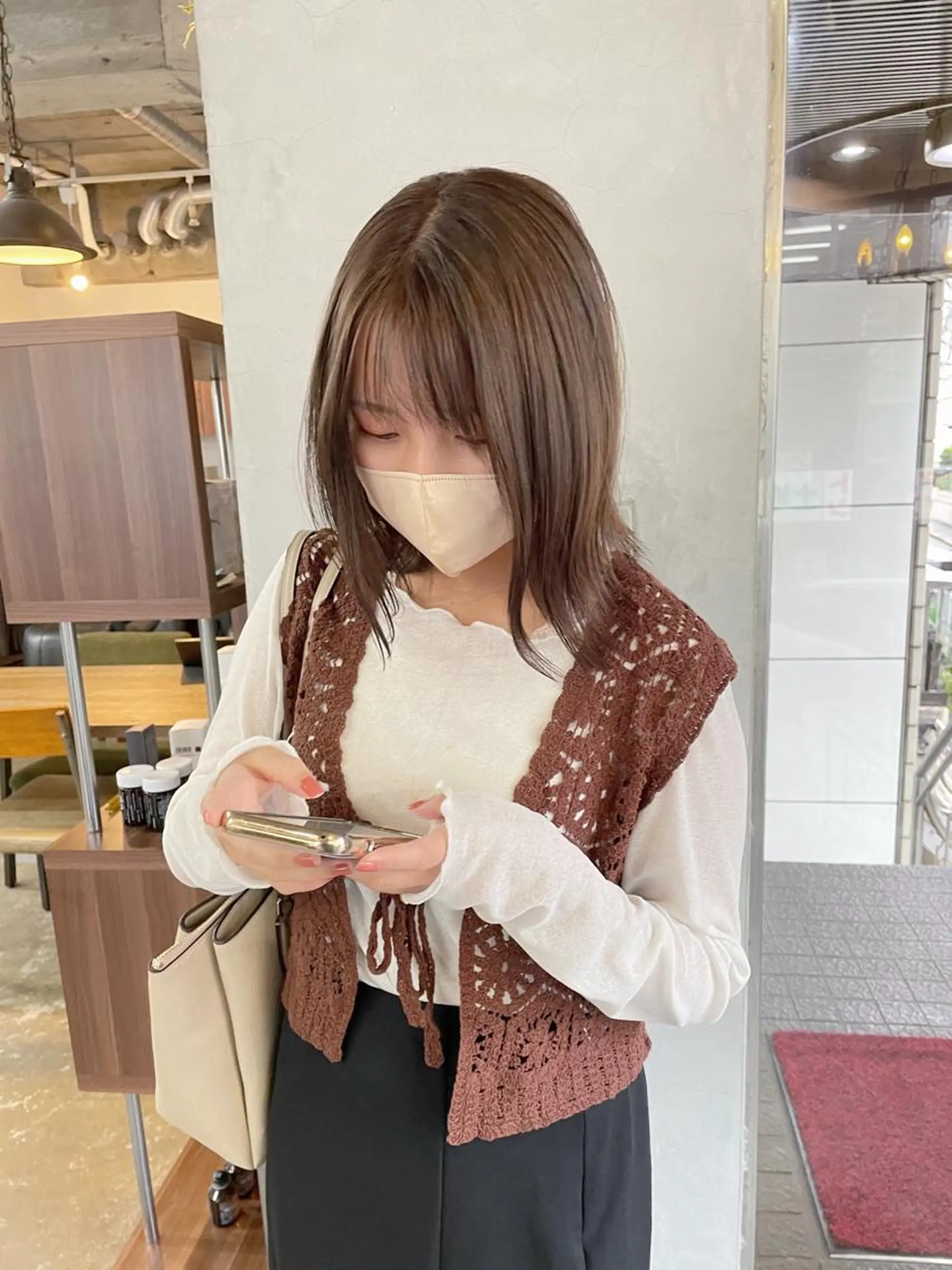 ミディアム カラー ralme/sol 髙橋一哉のヘアスタイル