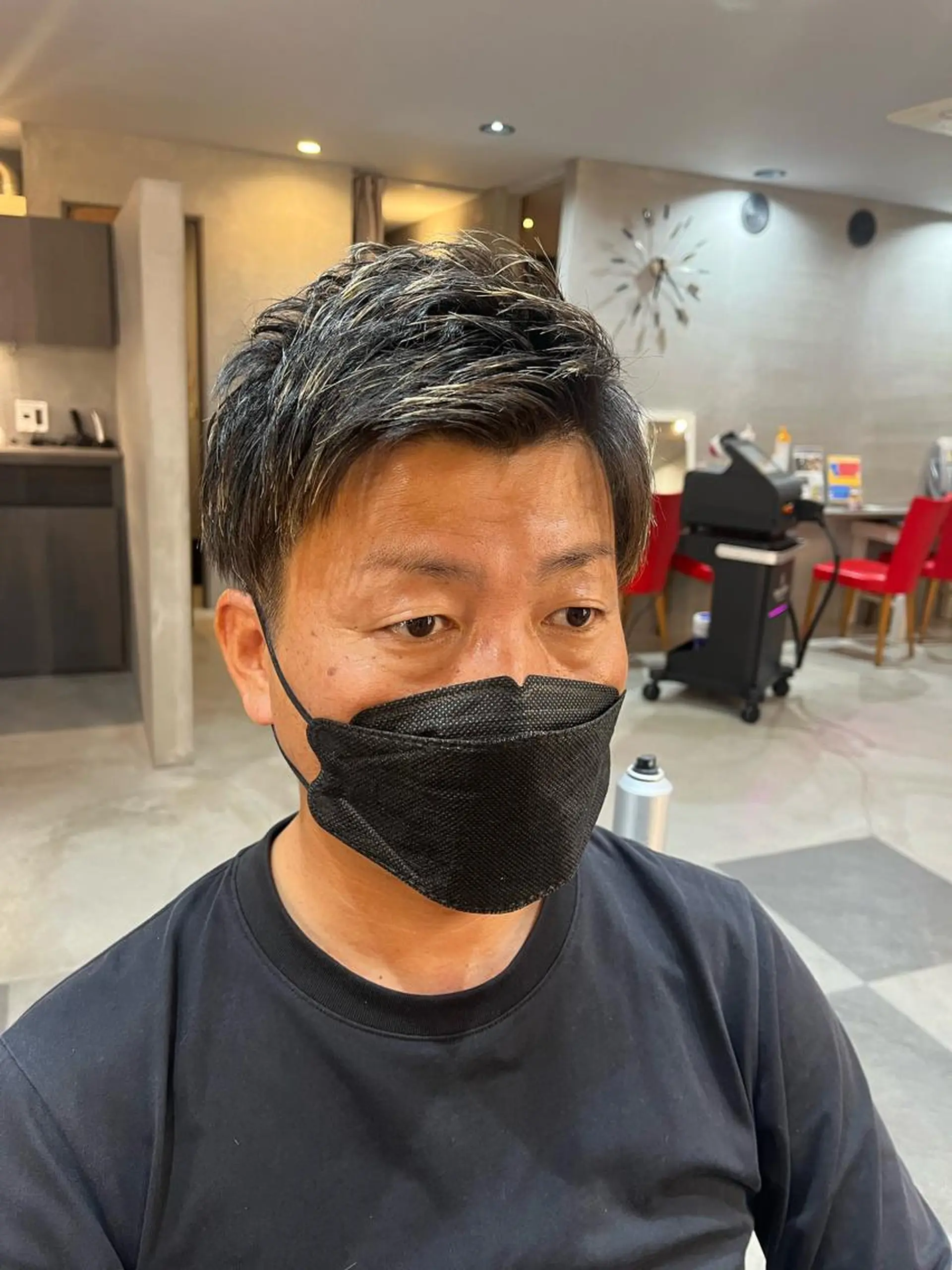 メンズ カット 縮毛矯正/髪質改善/ ハイトーン/Makoのヘアスタイル