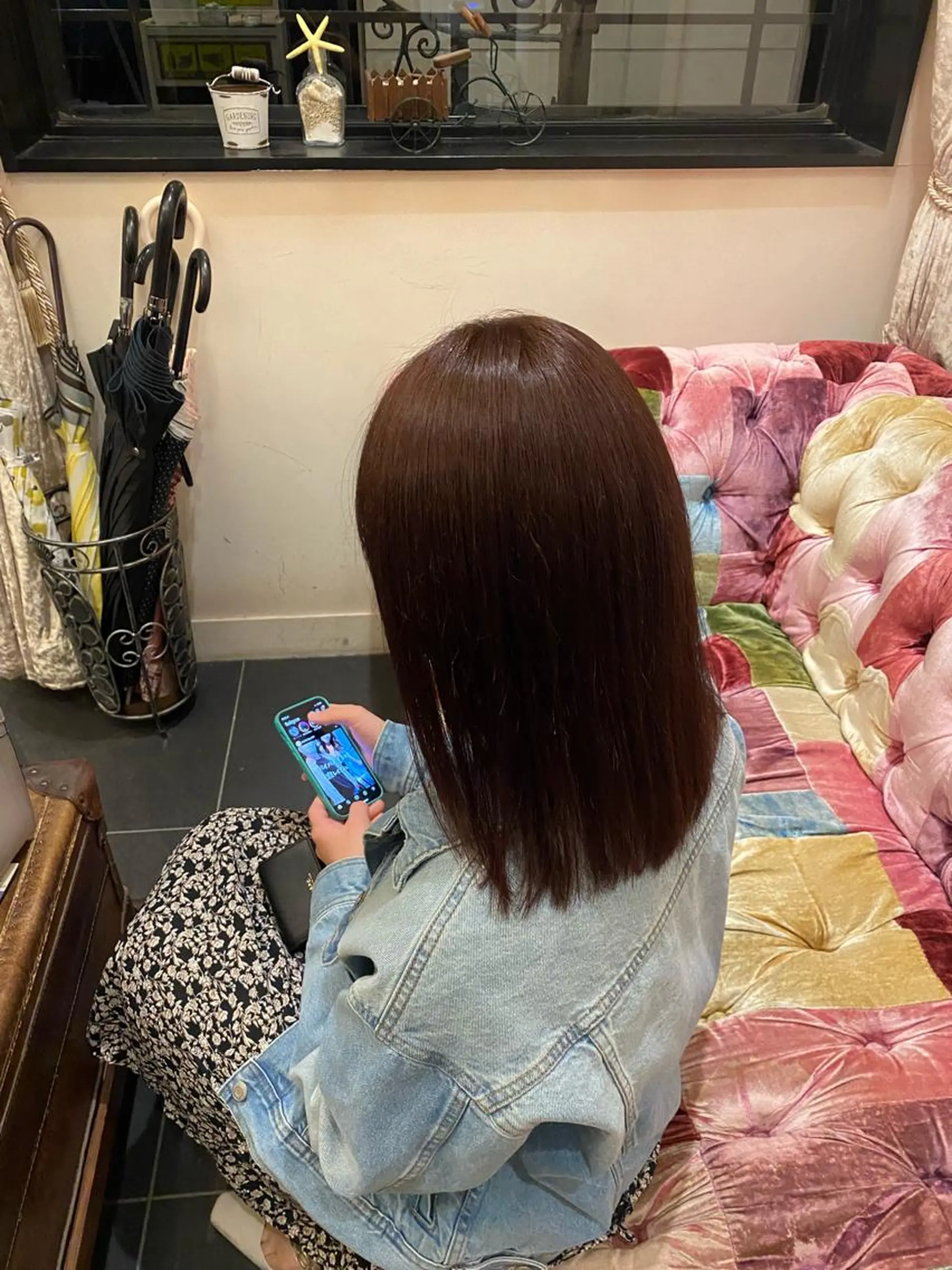 ミディアム ヘアカラー トリートメント 道下 颯人のヘアスタイル