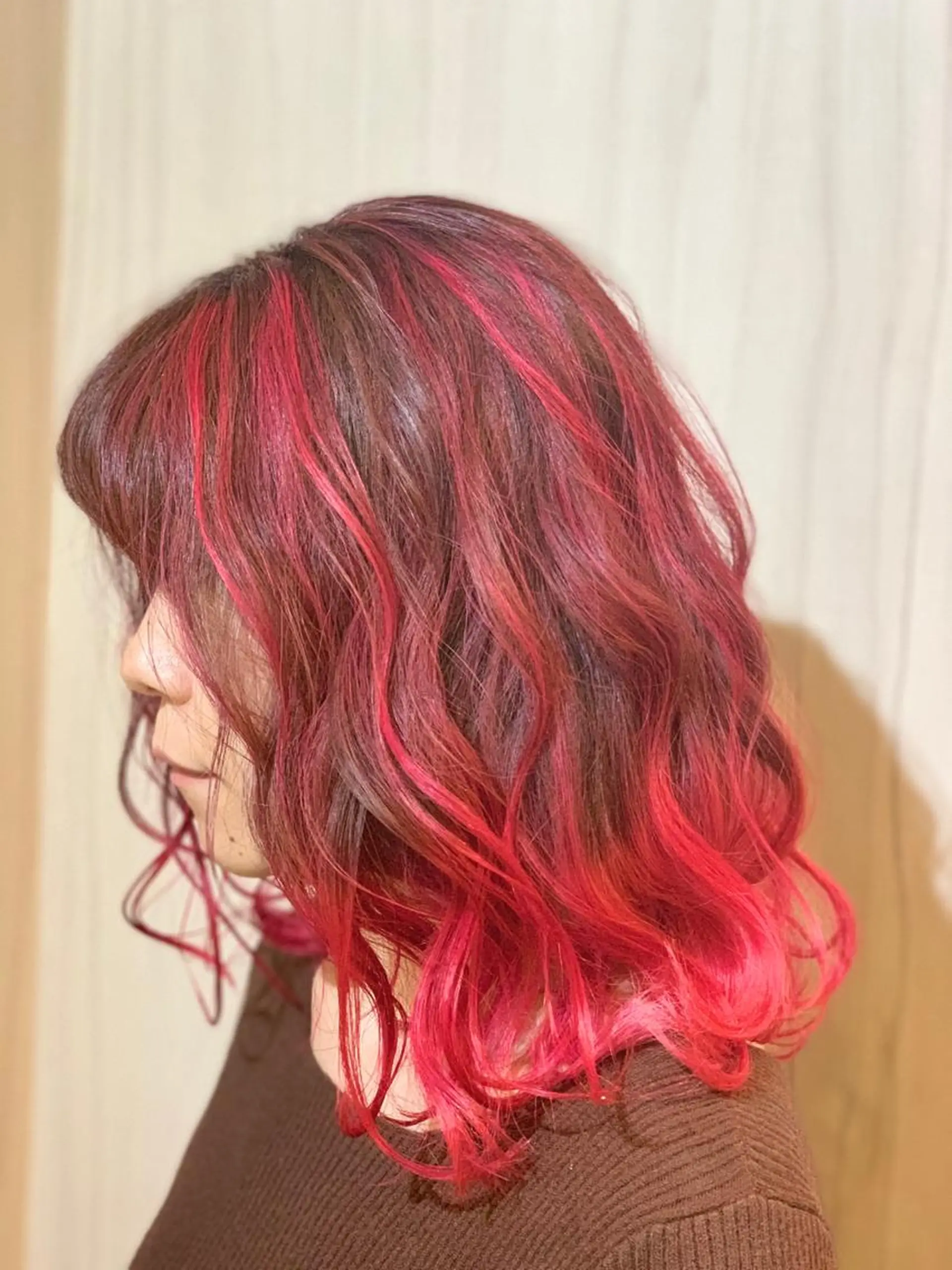 ショート カラー ヘアアレンジ ⭐️柏木皇気ブリーチ ムラ修正/他店直しのヘアスタイル