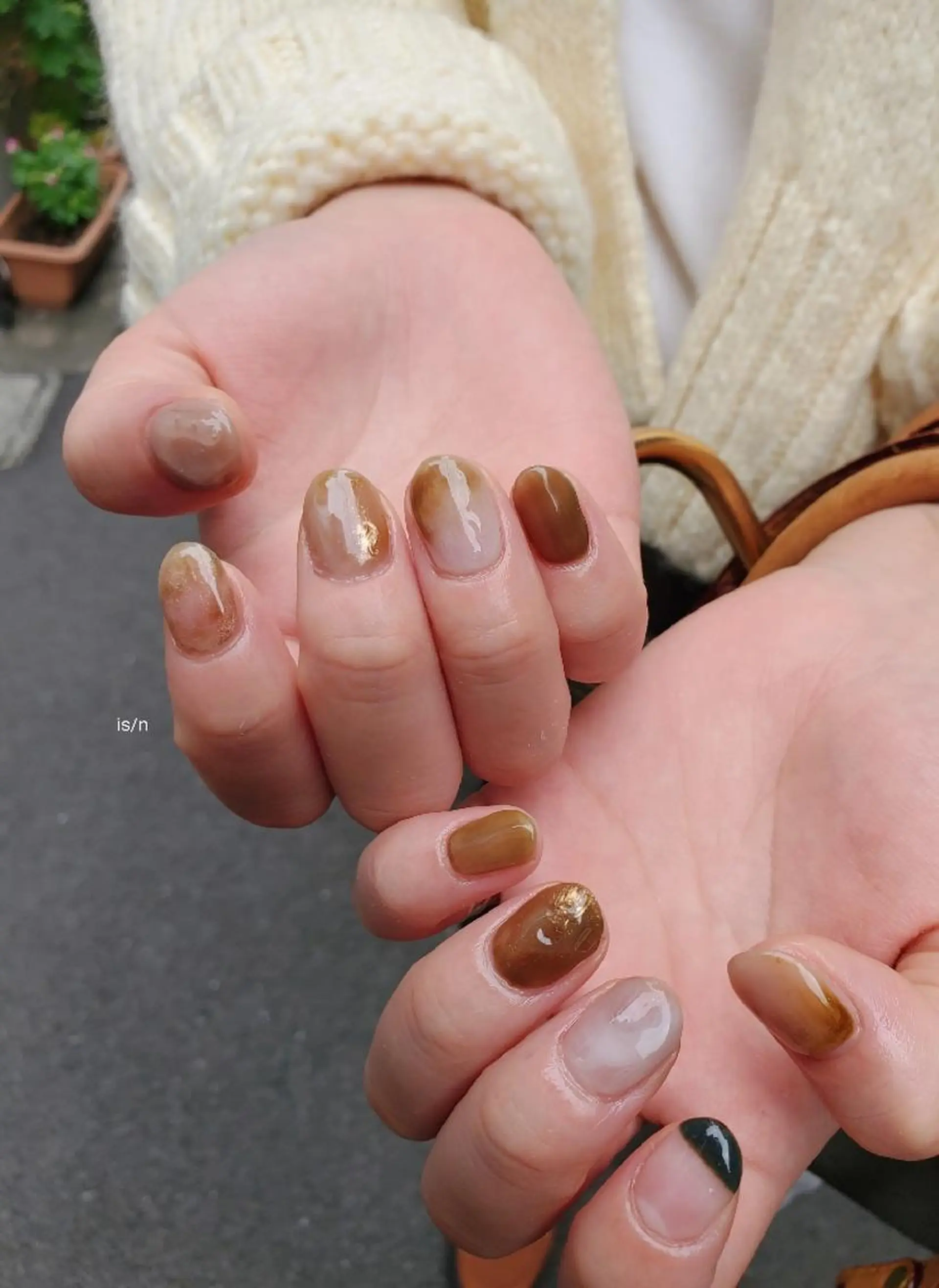 ネイル ハンドネイル 店長 佐藤のネイルデザイン