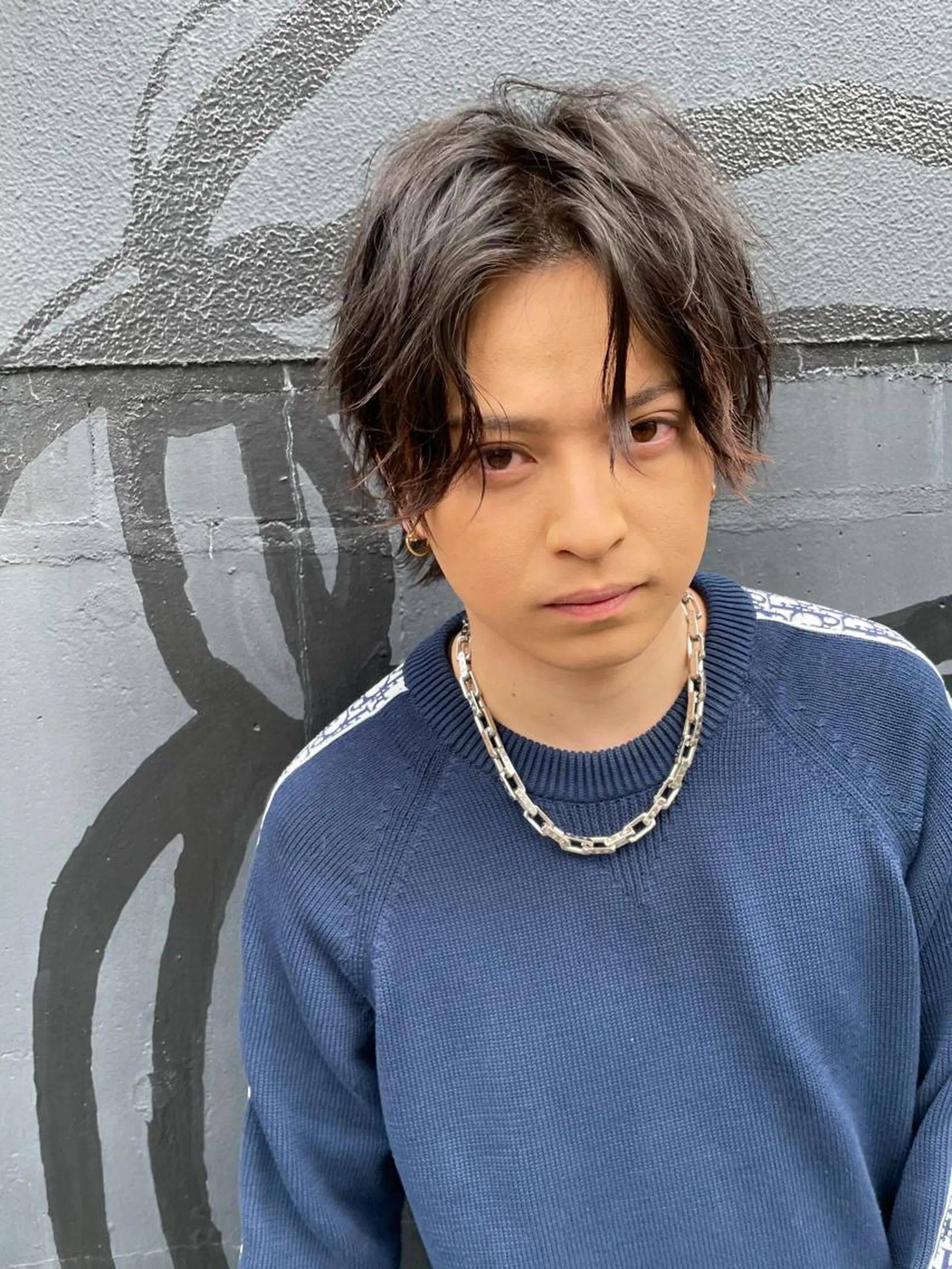 メンズ カット ヘアセット メンズブリーチカラー /パーマ ごーた立川のヘアスタイル