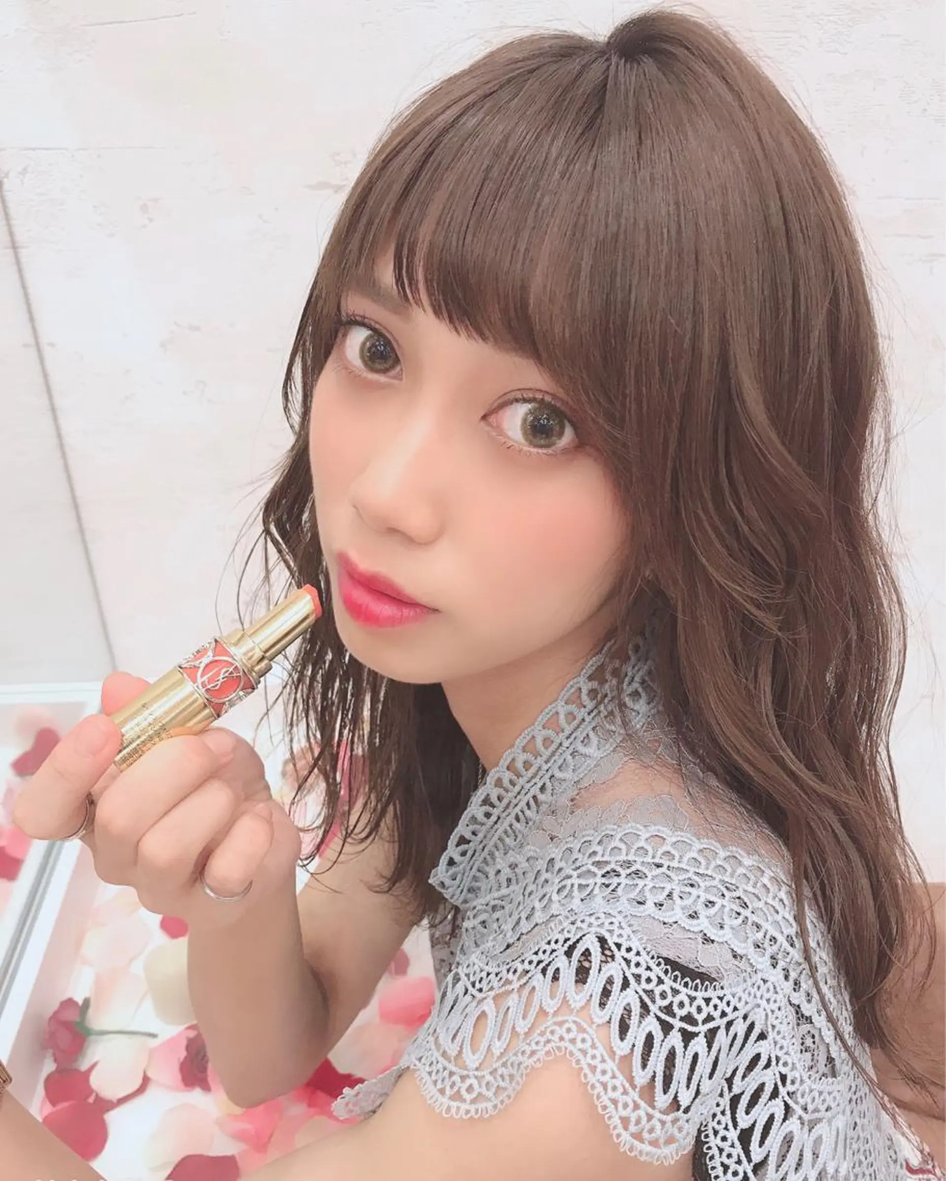 ミディアム アッシュ カット ヘアカラー トリートメント 代表山口ひな 髪質改善のプロのヘアスタイル