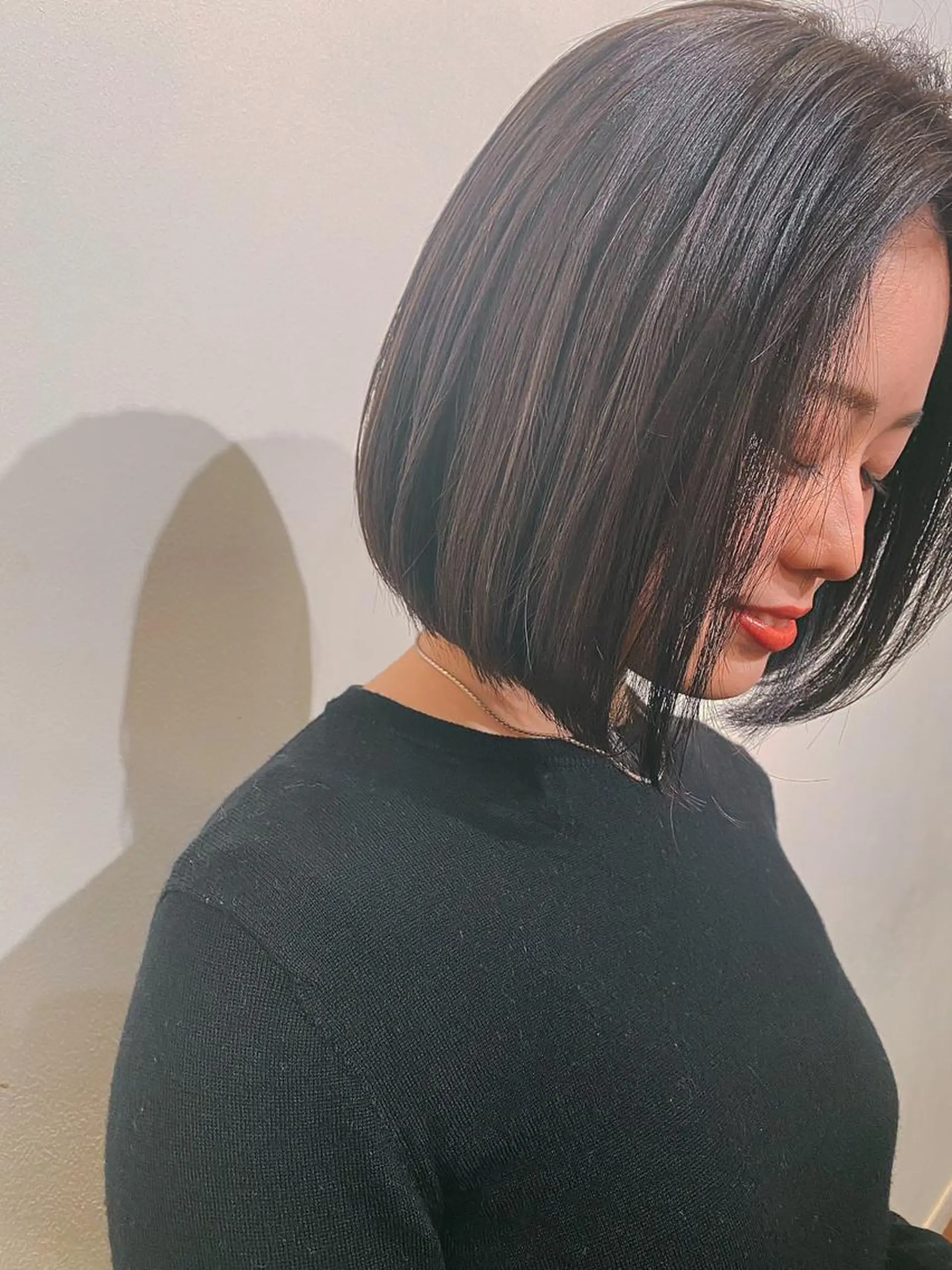 ショート ボブ カット 高浜 夕海のヘアスタイル