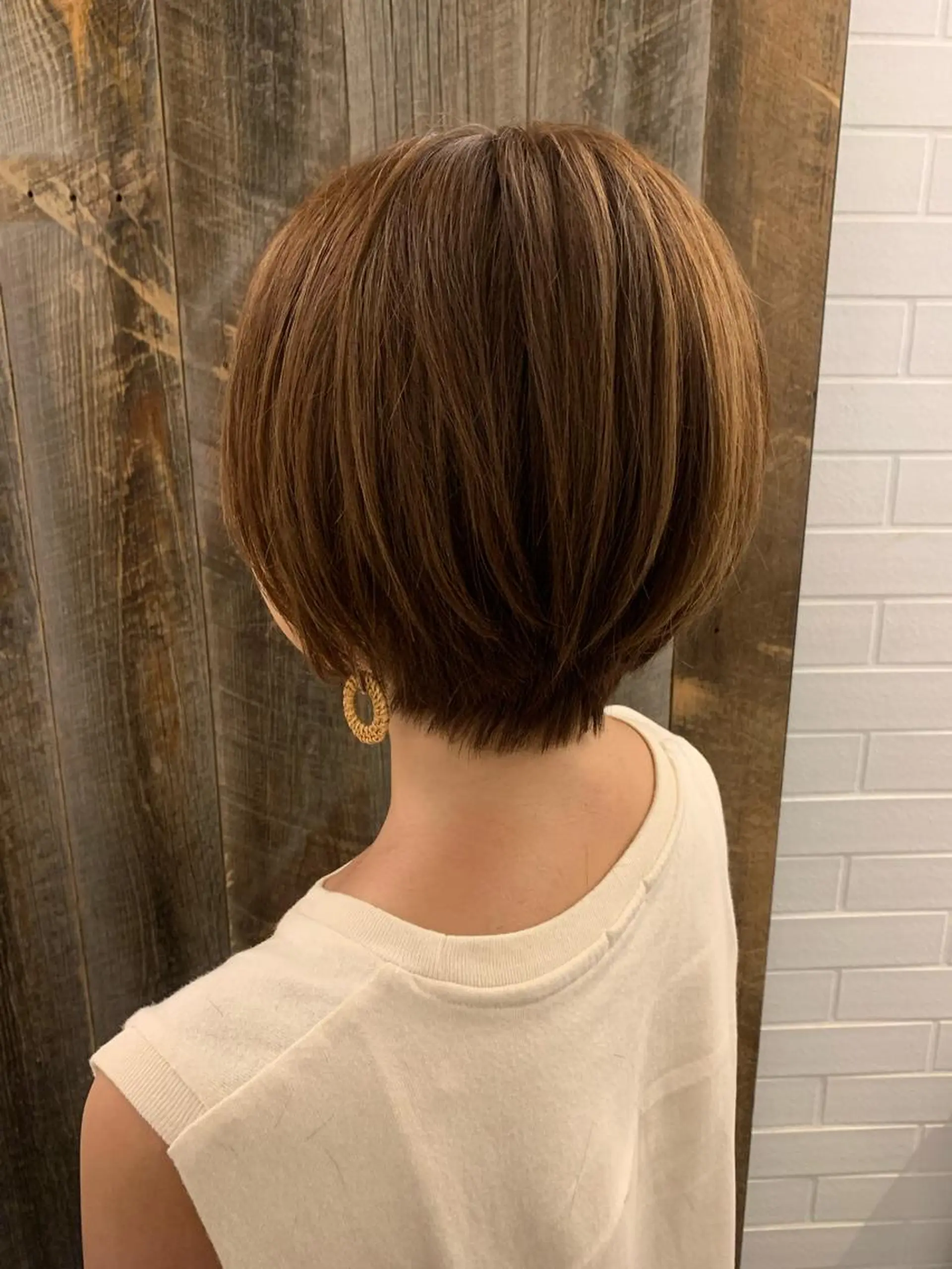 ショート カラー ショートヘア Bianca所属・Bianca  代表 硲　貴亮【東武練馬】のヘアスタイル