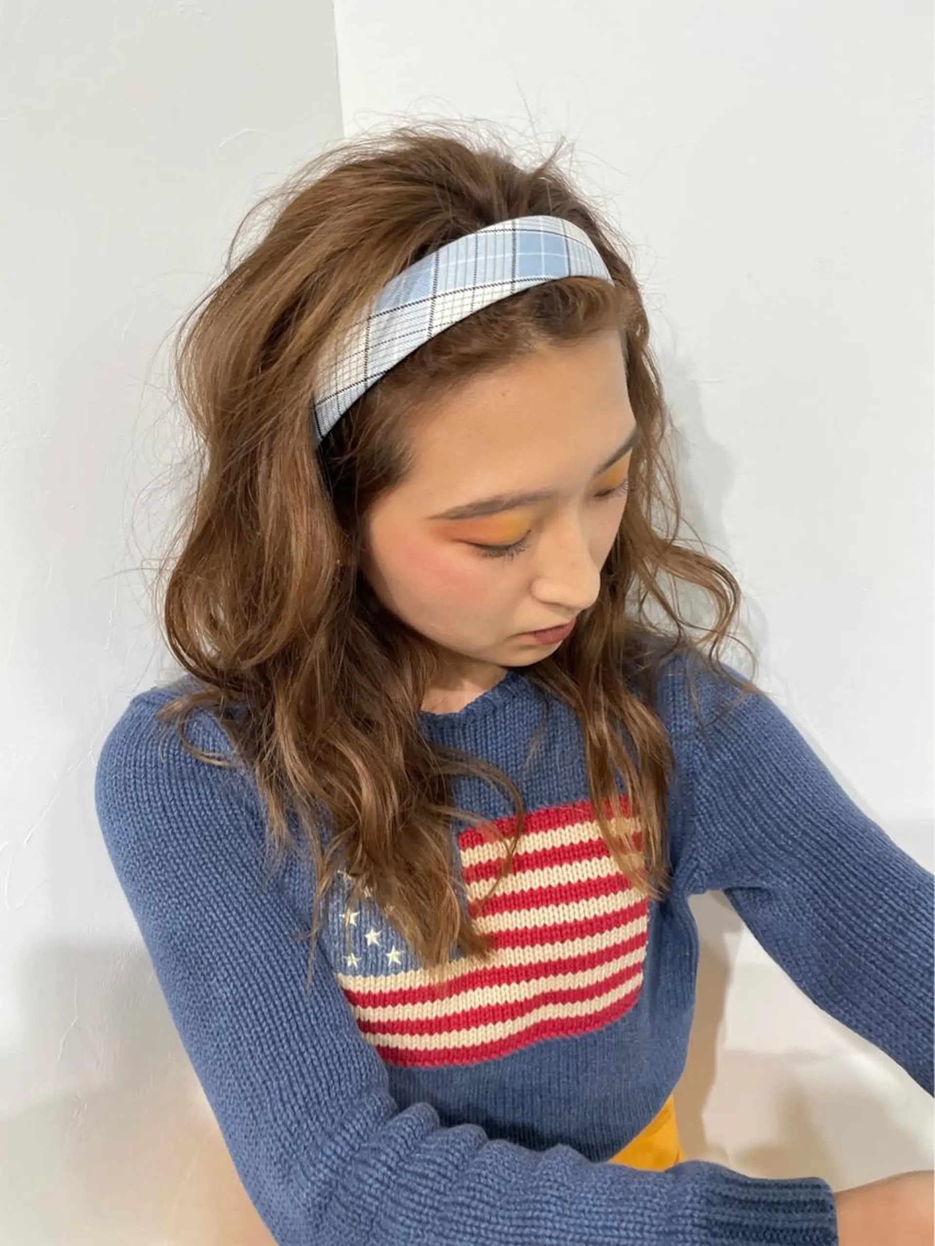 ロング カラー パーマ ヘアアレンジ 🎀 RIKAのヘアスタイル