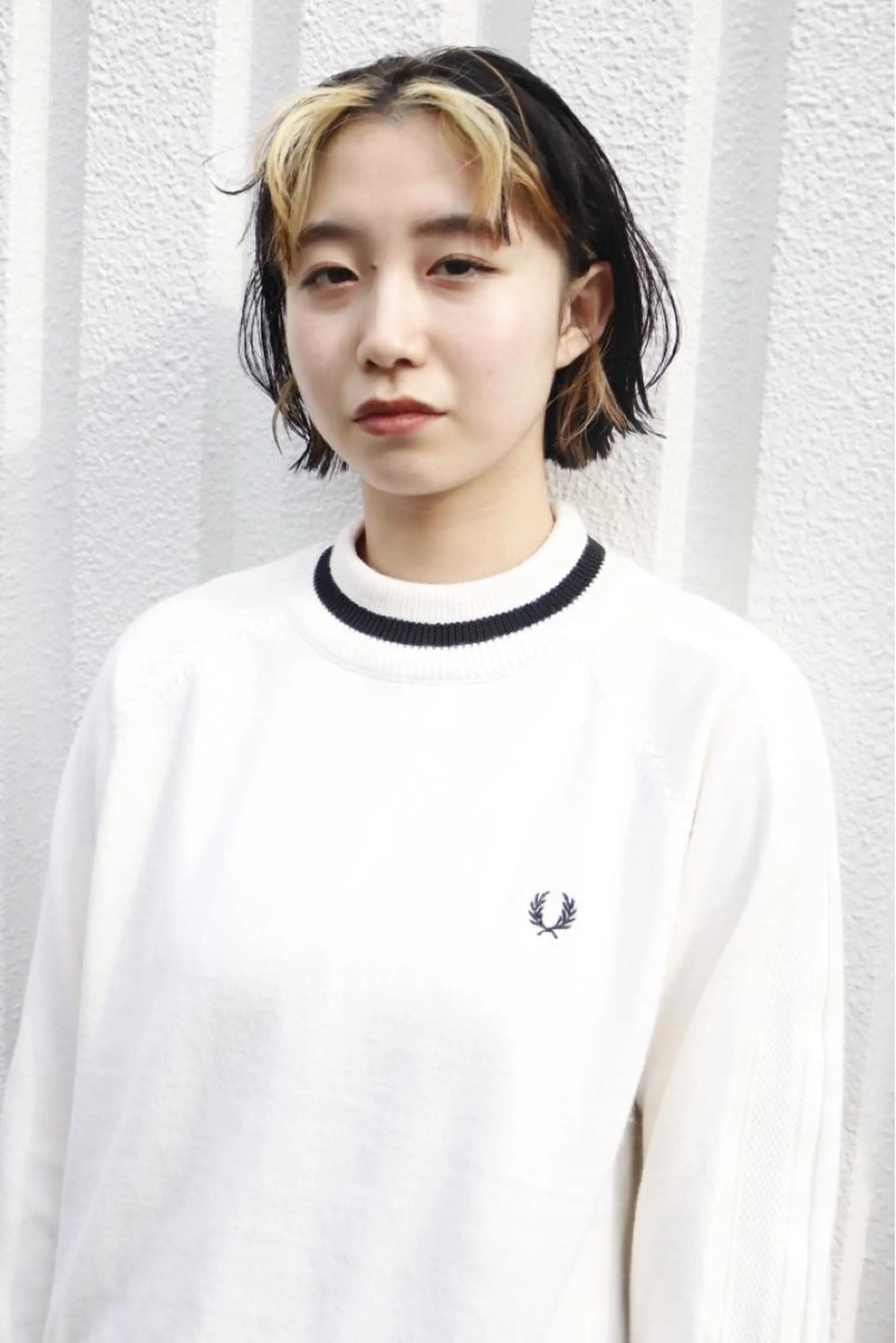 ショート 切りっぱなしボブ ボブ カット ヘアカラー 大内田 凌馬のヘアスタイル