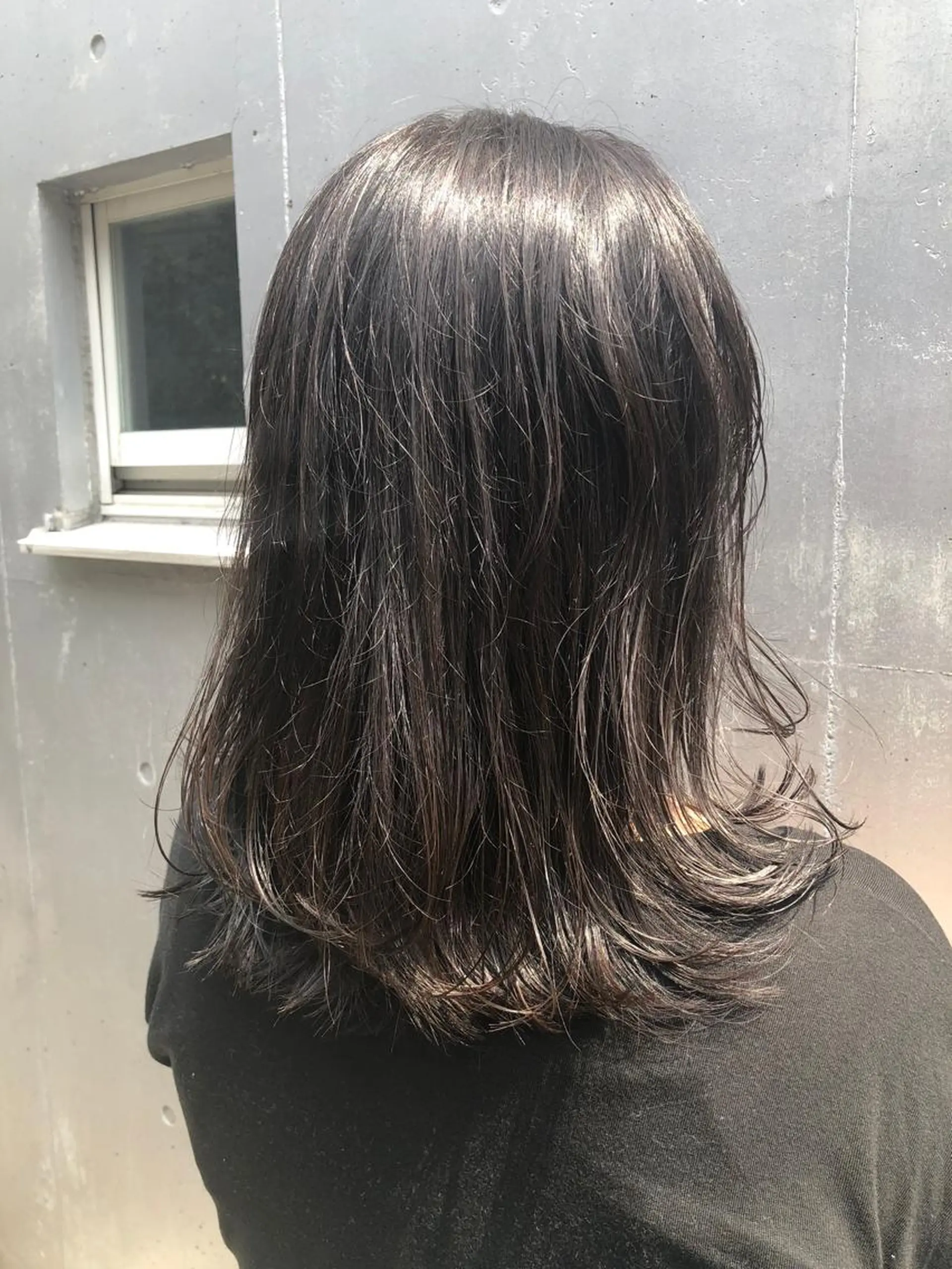 セミロング カラー ミニボブ/ブリーチ 🌈MISATOのヘアスタイル