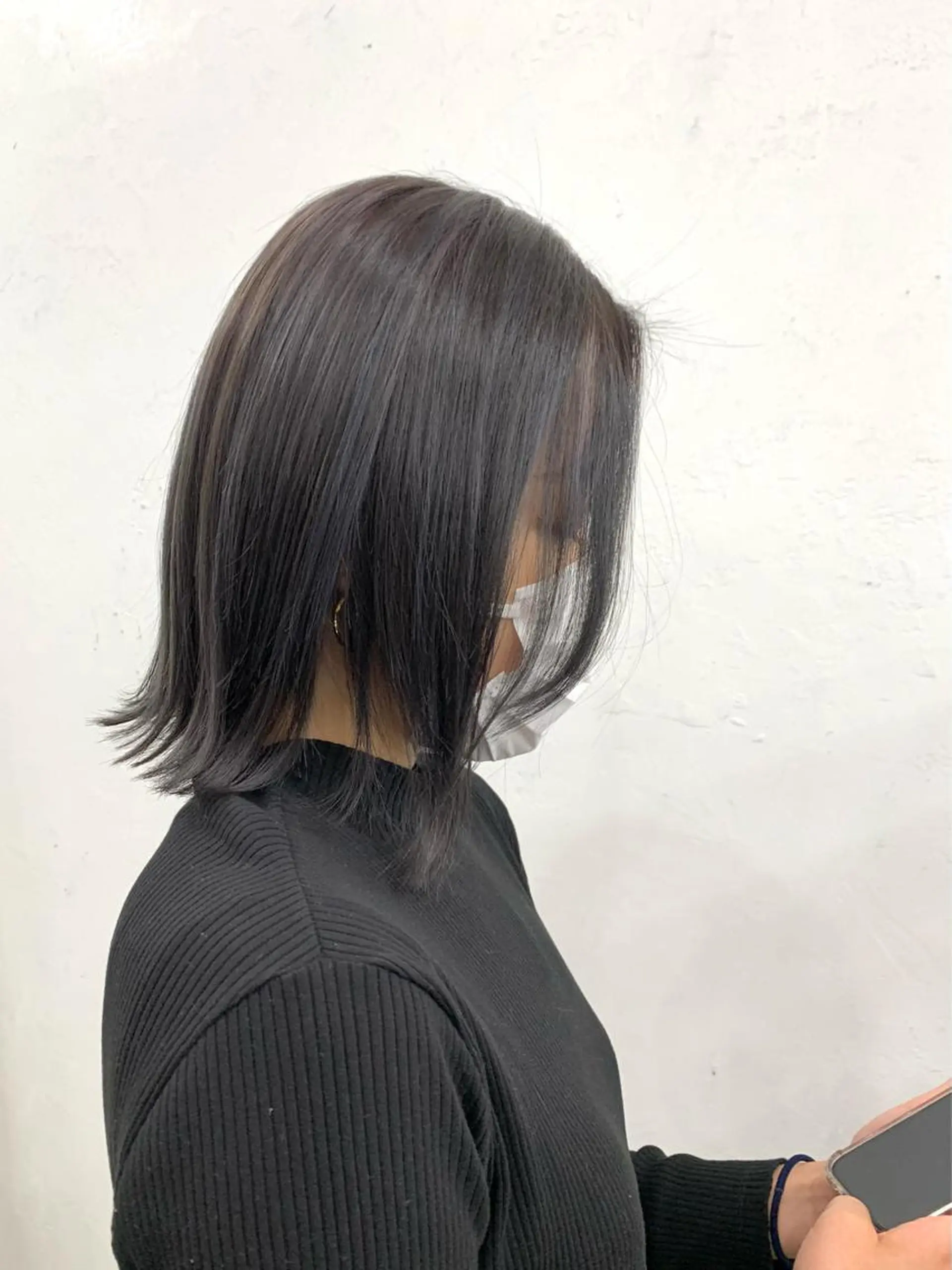 ミディアム カラー レイヤー ハイトーン 暖色⭐︎KANAKOのヘアスタイル