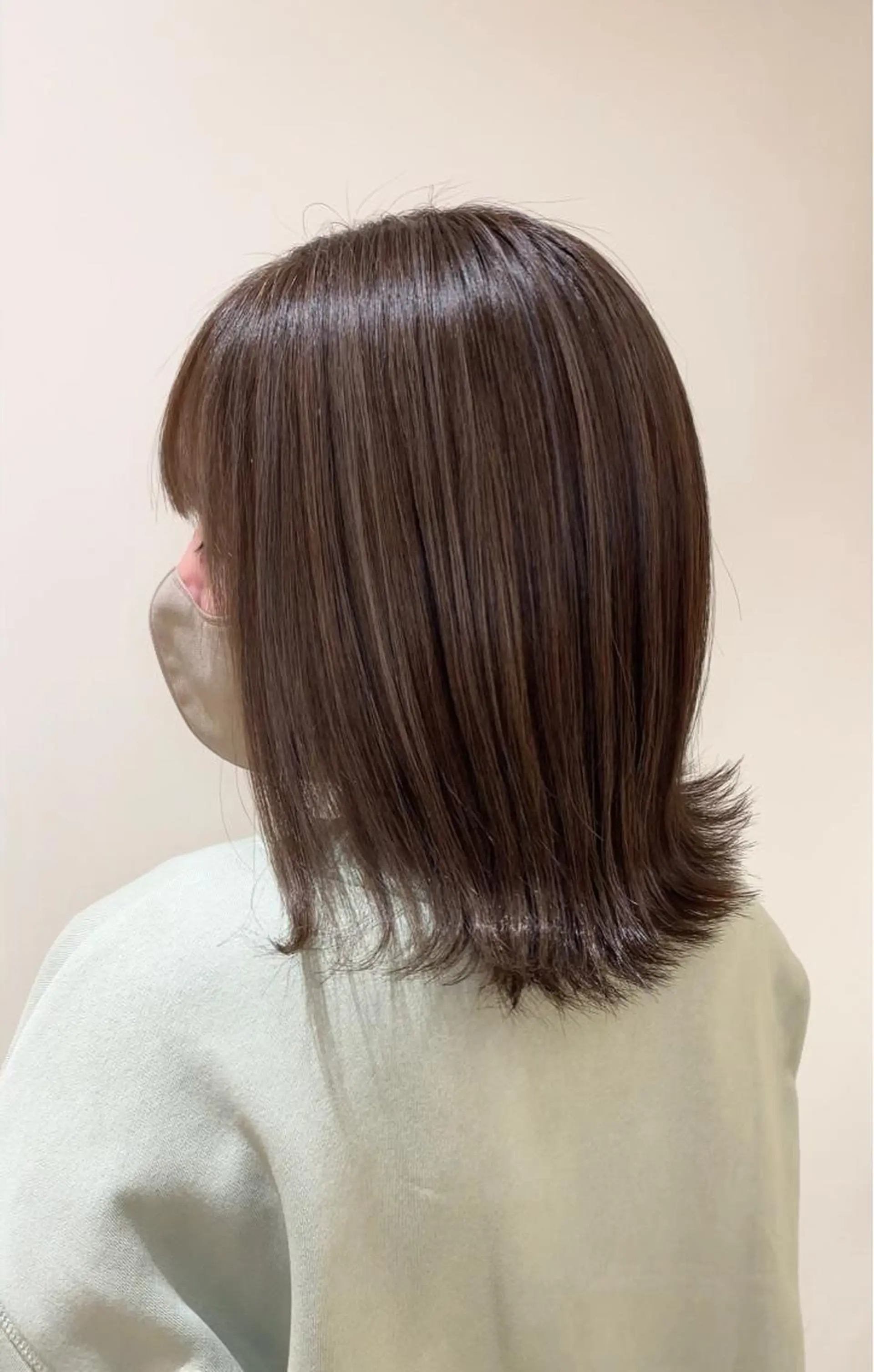 ミディアム 池田 早穂のヘアスタイル