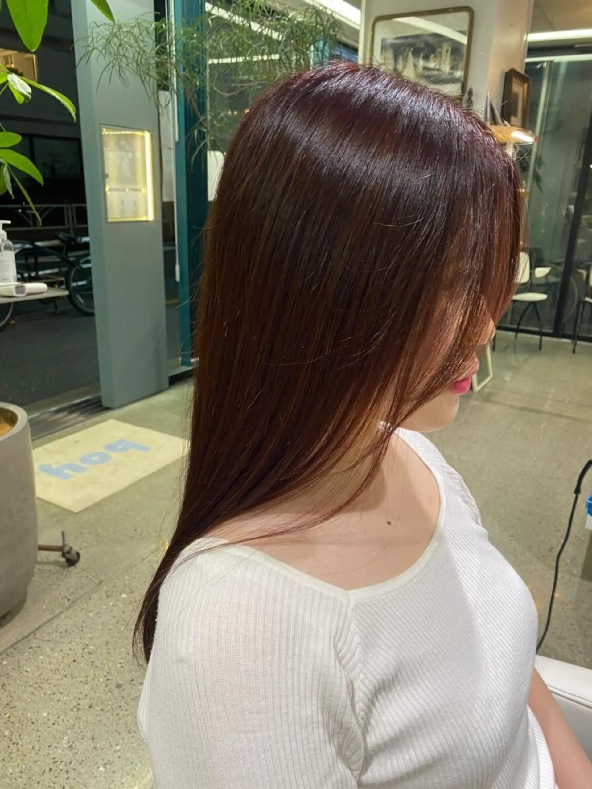 ロング カラー トリートメント ディズニー大好き🏰 関谷彪のヘアスタイル