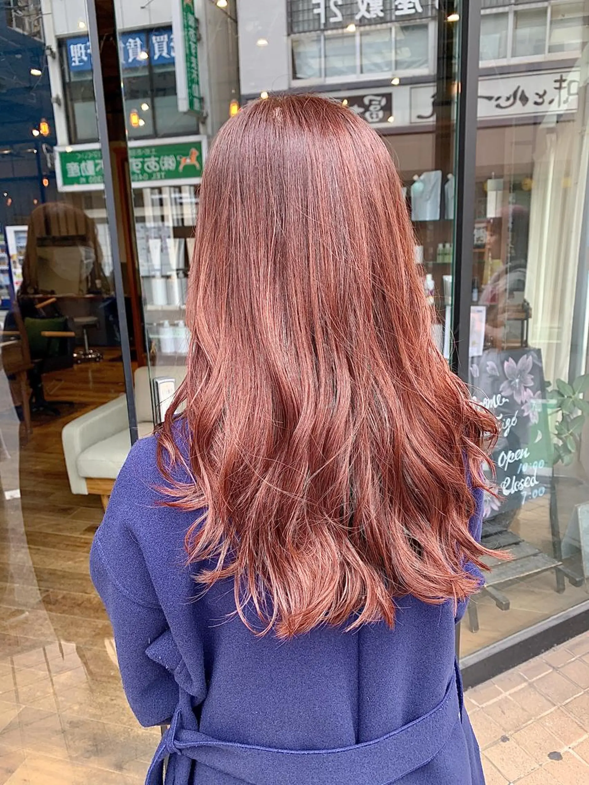 セミロング カラー サトウ コウキ  メンズのヘアスタイル