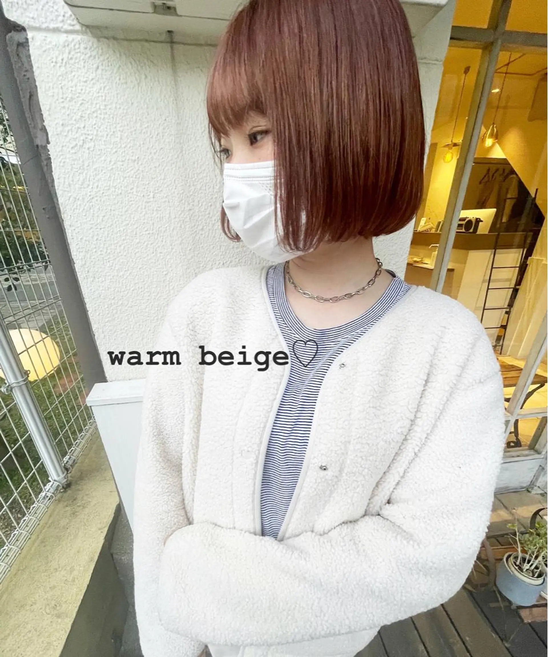 ショート カラー 🙃 透明感カラー/ボブのヘアスタイル