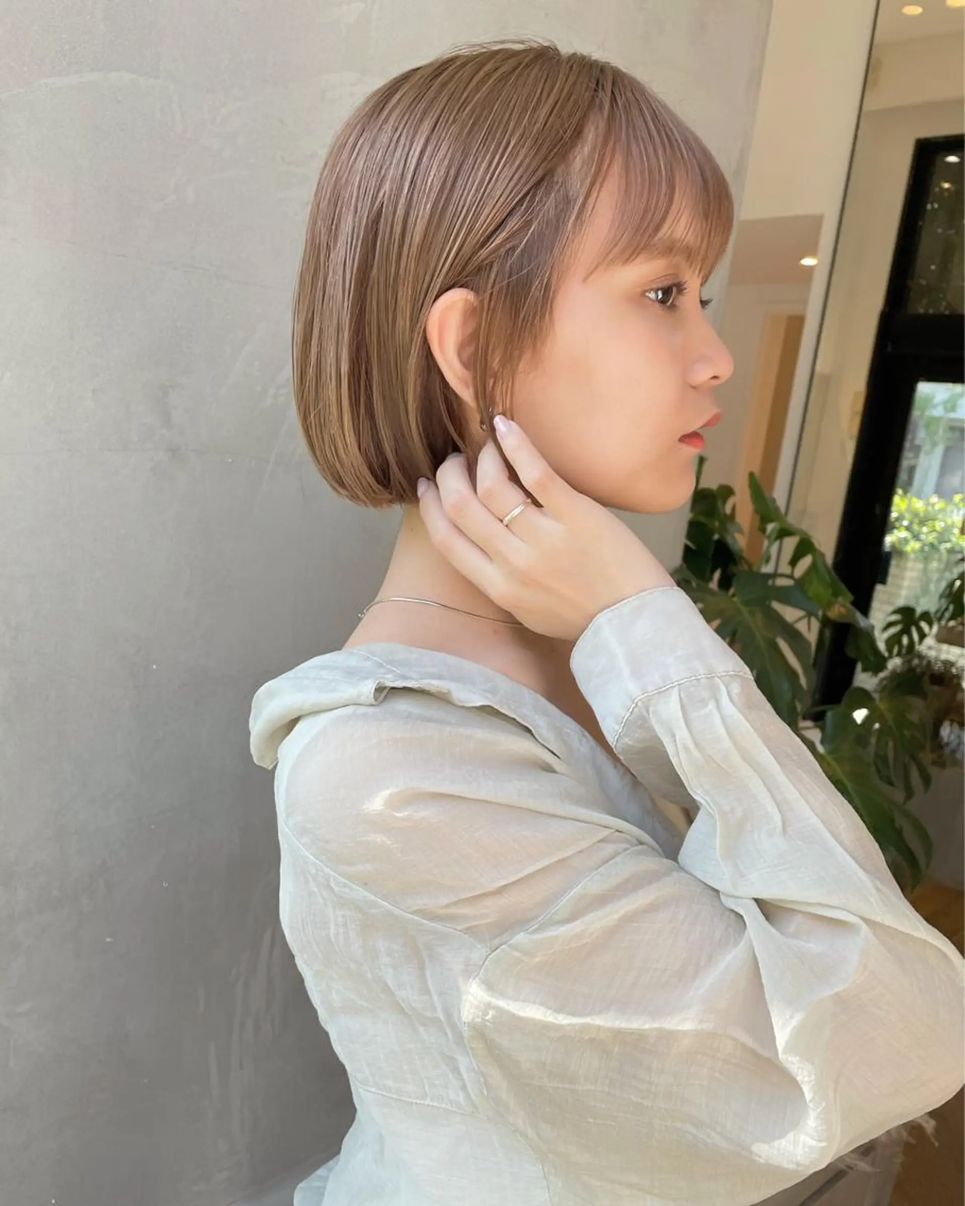 ショート ボブ 🫧透明感ヘア🫧 🧸竹花　彩希🧸のヘアスタイル