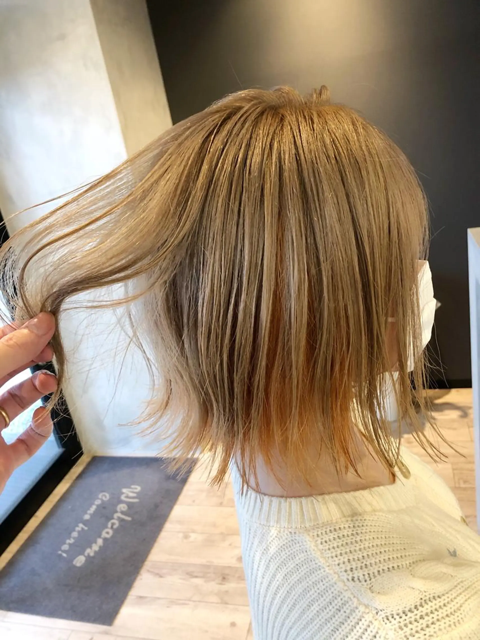 ショート カラー ヘアカラー 土谷 敦郎のヘアスタイル