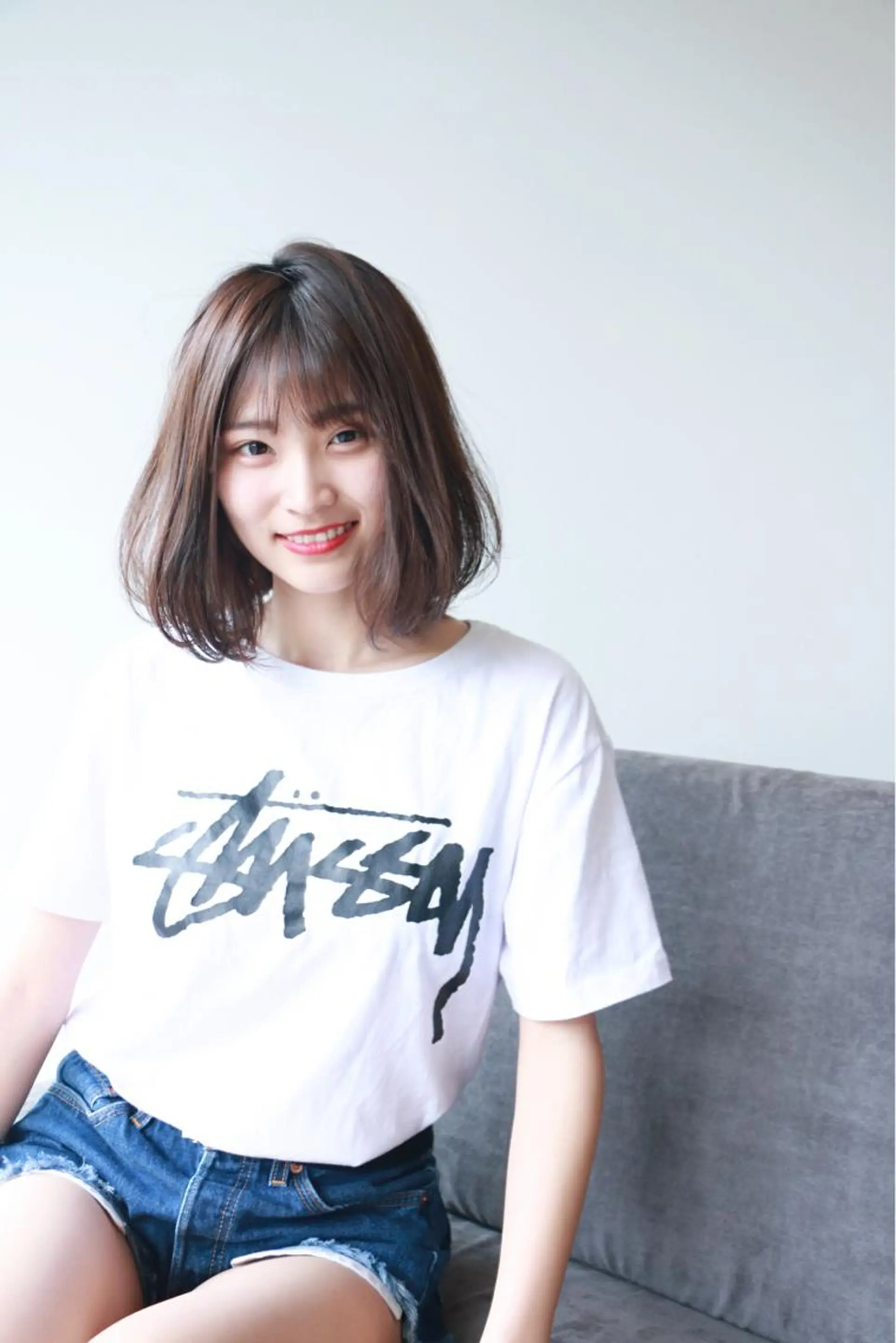 ミディアム カラー ✂️似合わせの魔術師 石田一樹✂️のヘアスタイル