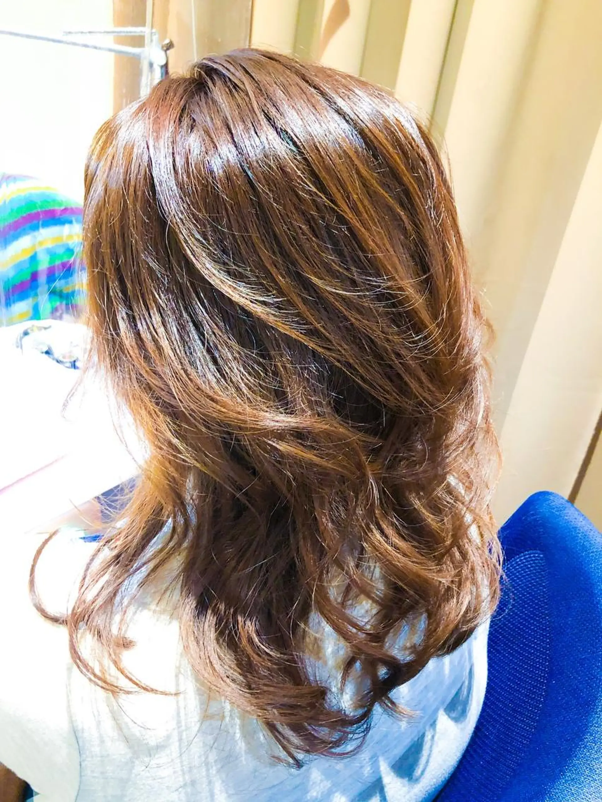 セミロング カラー 織田 悦子のマツエク・マツパデザイン