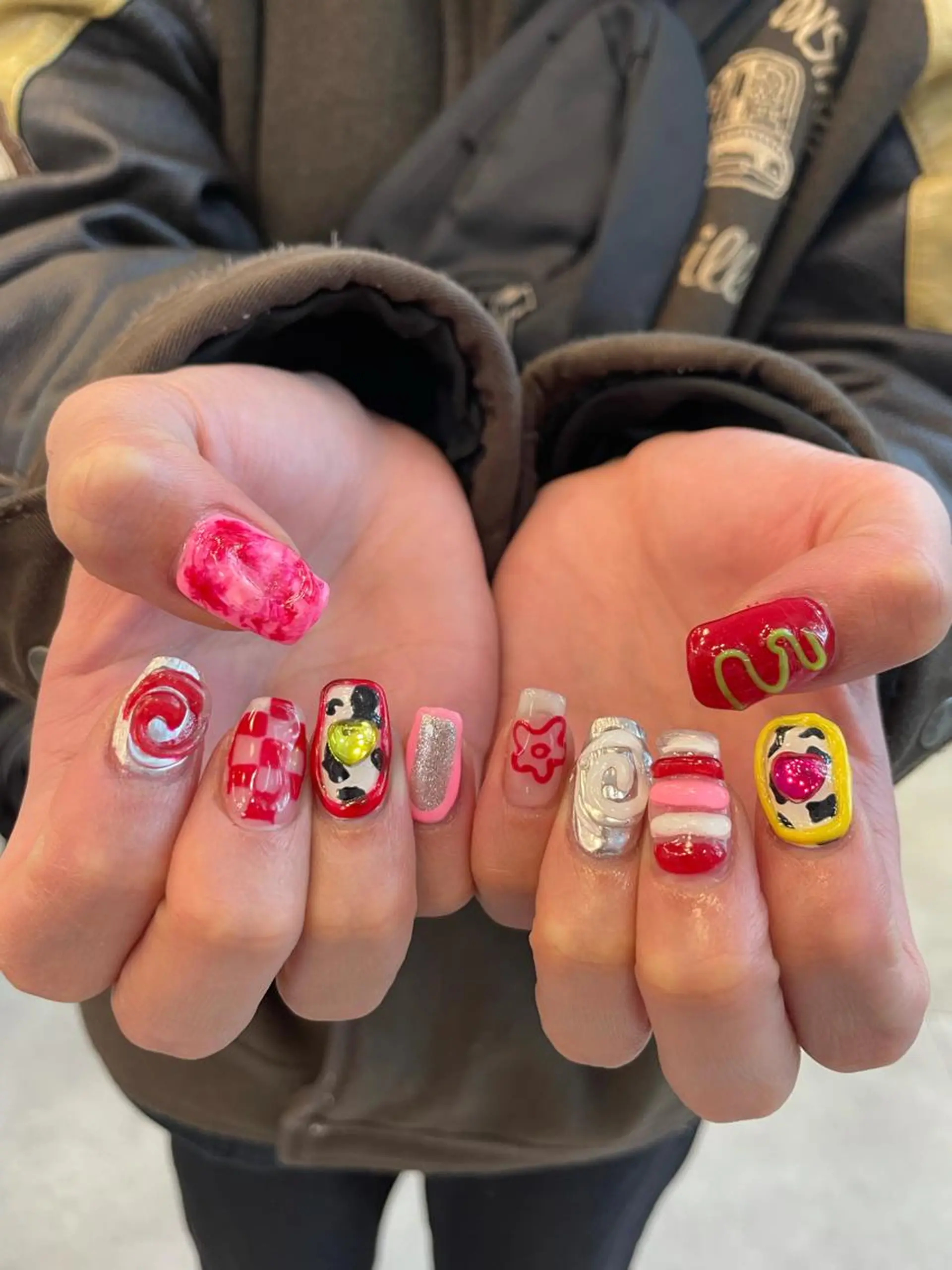 ネイル ハンドネイル hair&nail ☯️アイリ☯️のネイルデザイン