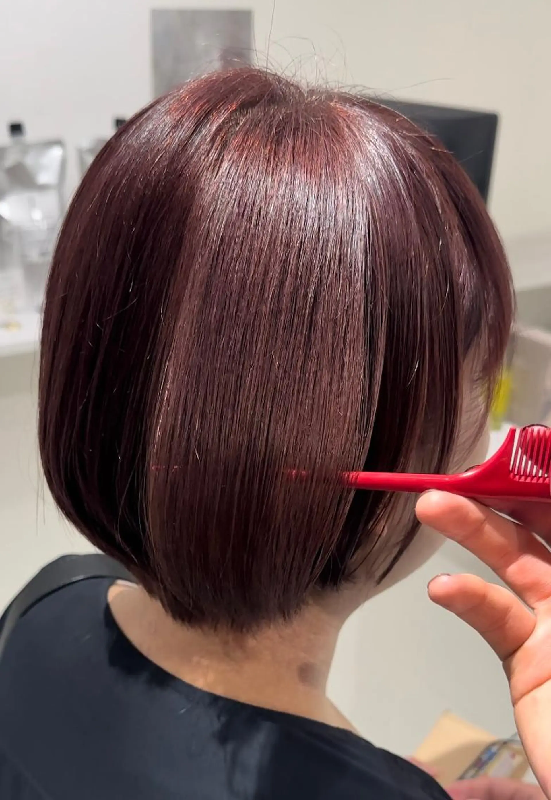 ショート カラー 鳴海 稜真のヘアスタイル