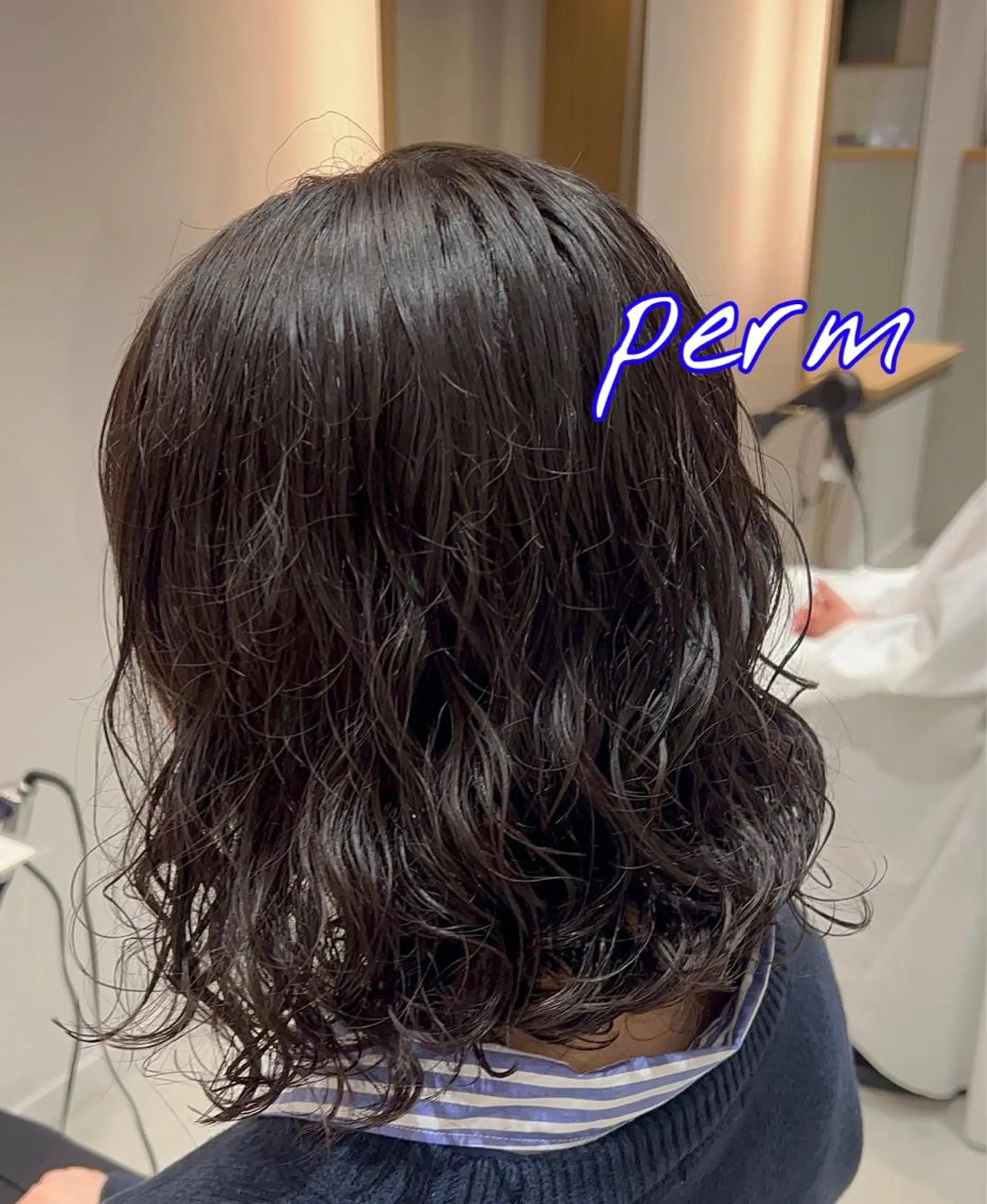 ミディアム パーマ ミディアムパーマ CYAN.栄店所属・パーマ/髪質改善 【榎本千夏】のヘアスタイル