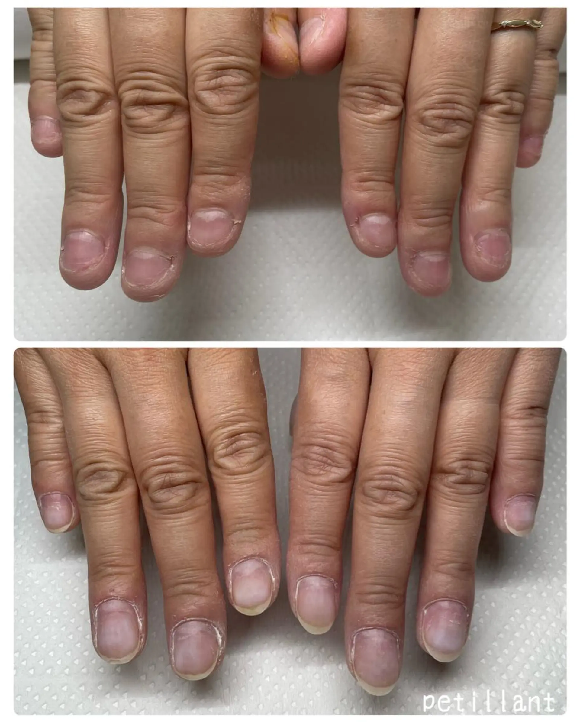 ネイル アートネイル ピンク ハンドネイル ハンドケア petillant所属・nail salon petillantのネイルデザイン