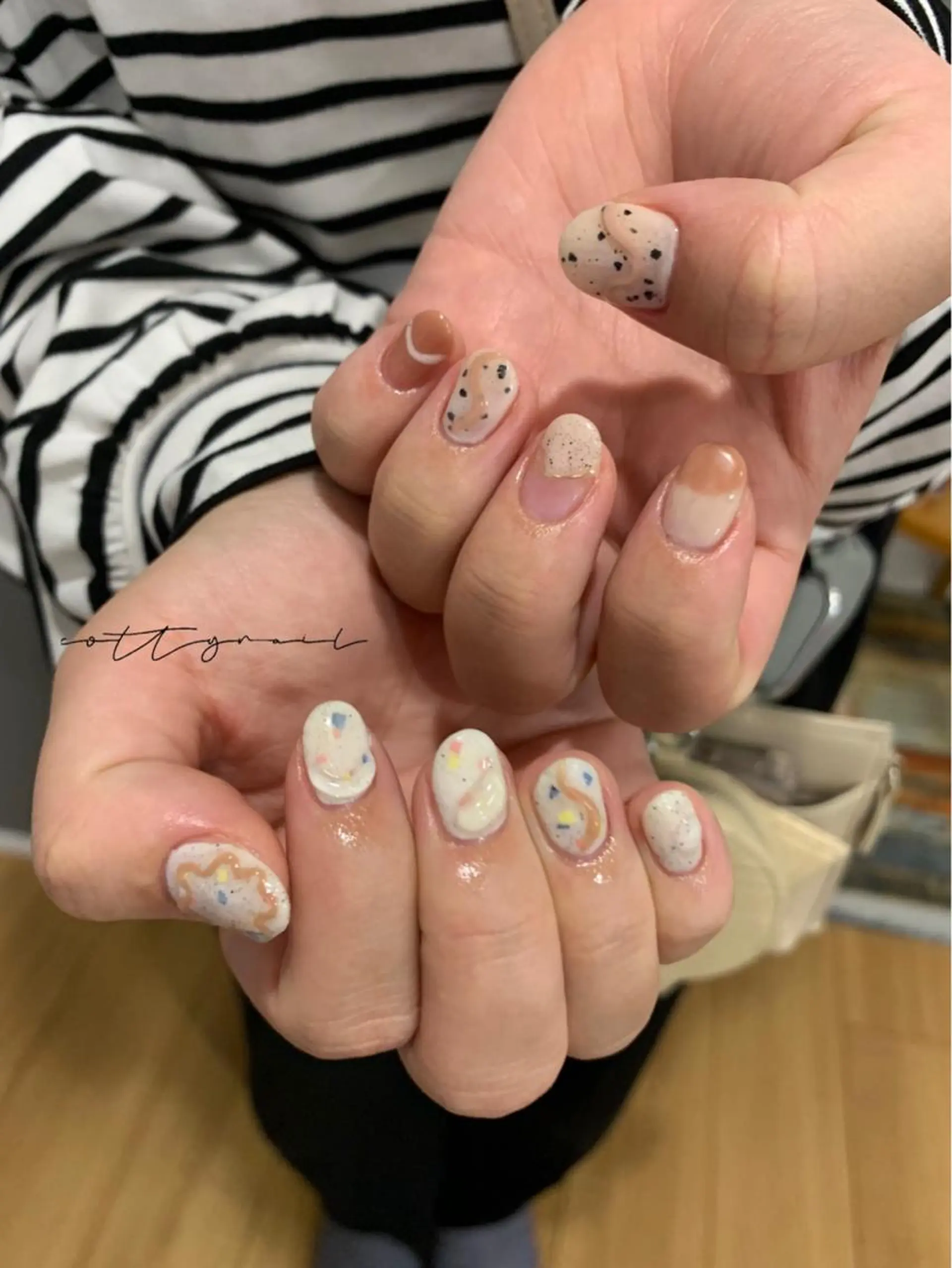 ネイル アートネイル ジェルネイル ニュアンスネイル cottynail -miki-のその他イメージ