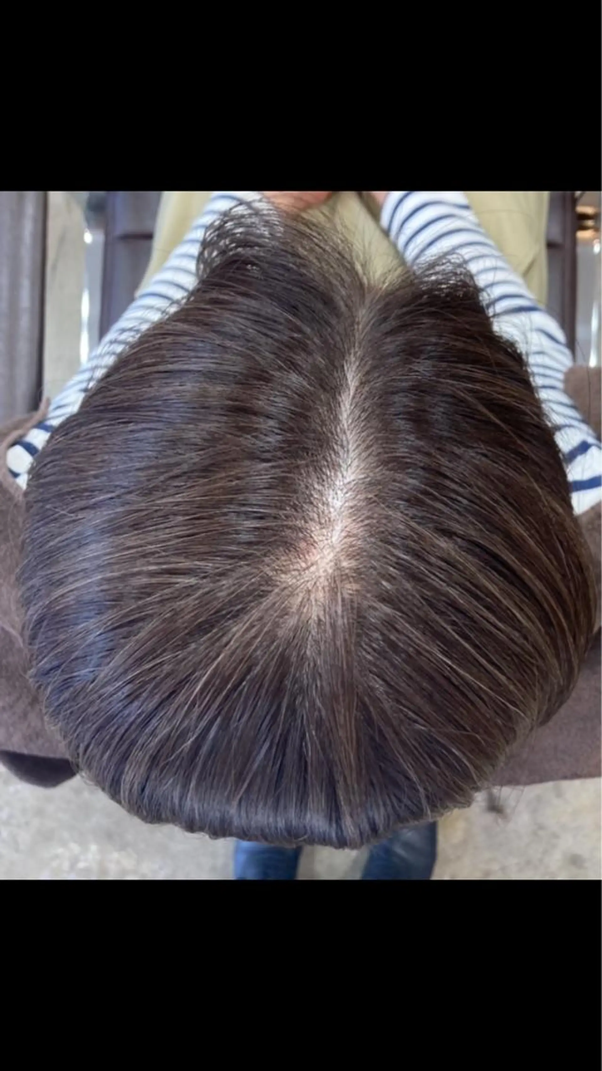 ショート 【白髪ぼかし】 愛甲竜佑のヘアスタイル