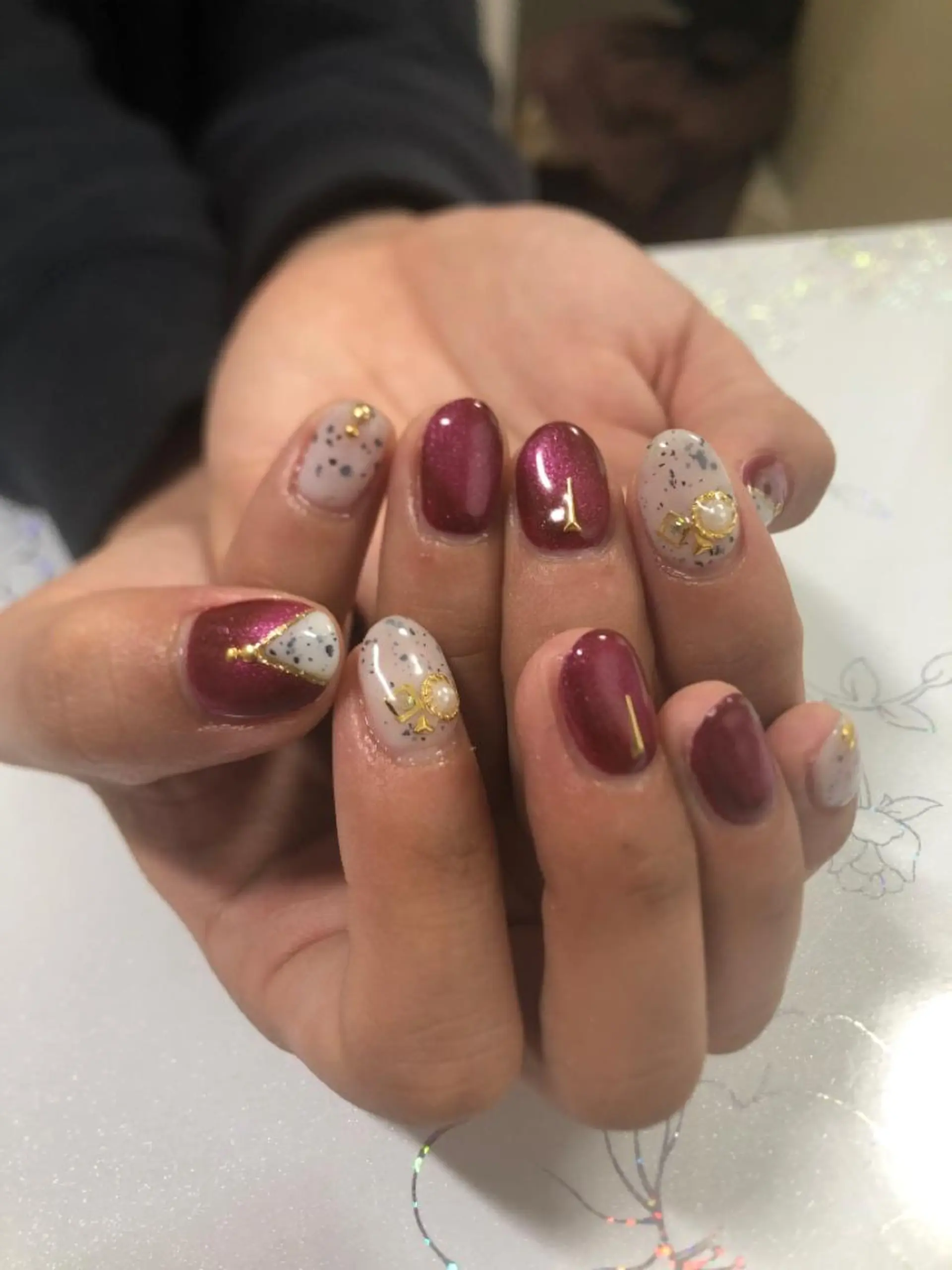 ネイル 石谷 詩織のネイルデザイン