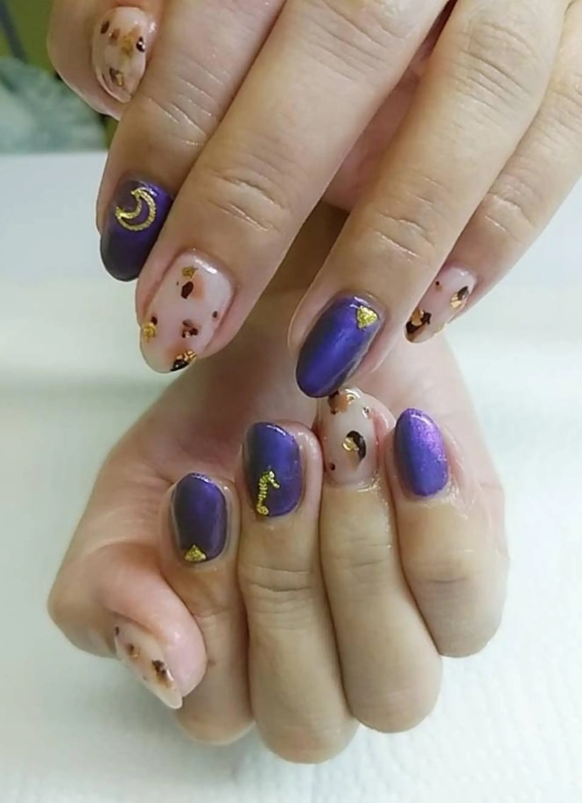 ネイル 持ち込み ハンドネイル ハンドケア プライベートサロン RosyLily所属・プライベートサロン Rosy Lilyのネイルデザイン