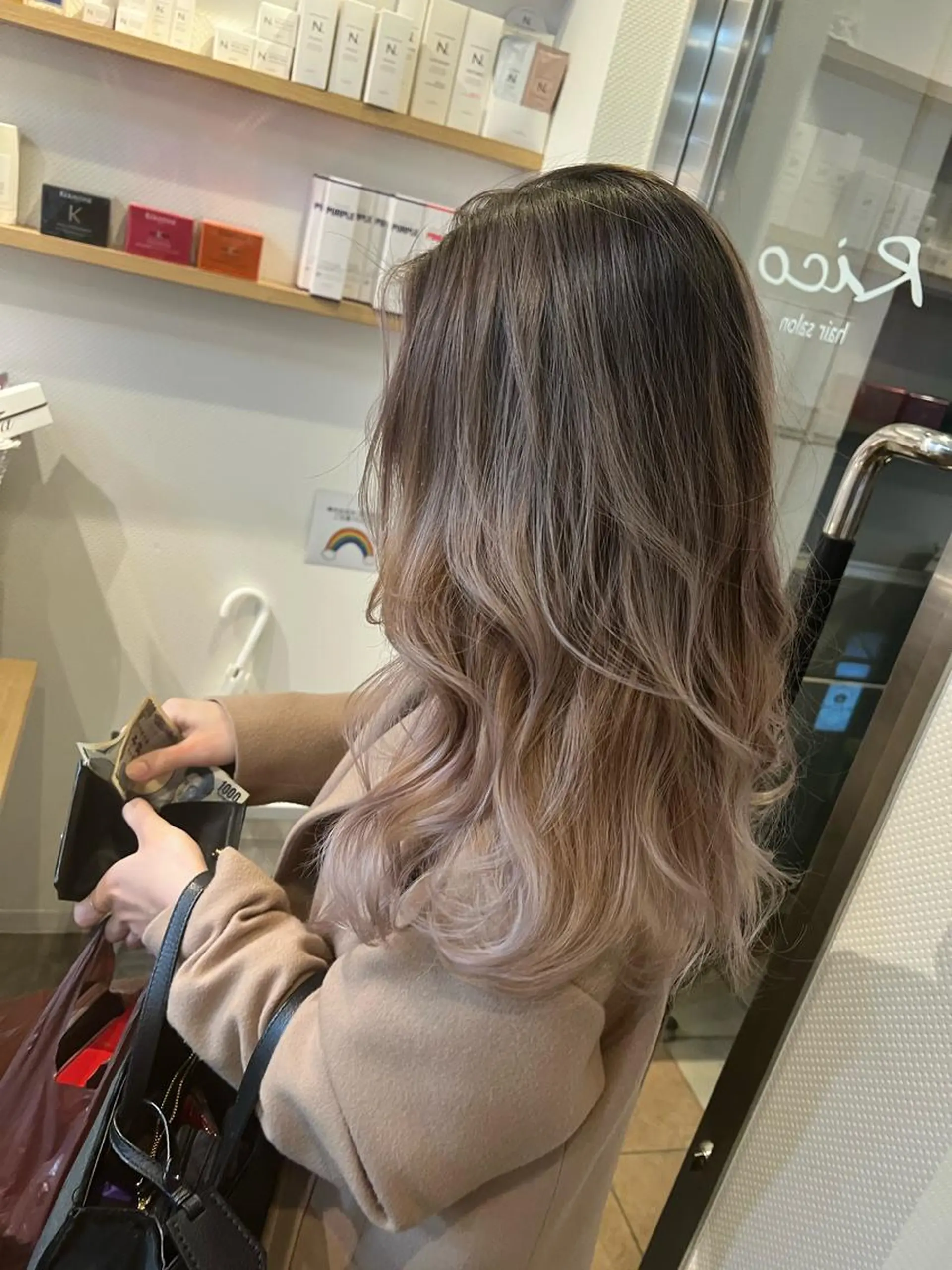 ロング 髪質改善/ ブリーチ/中尾のヘアスタイル