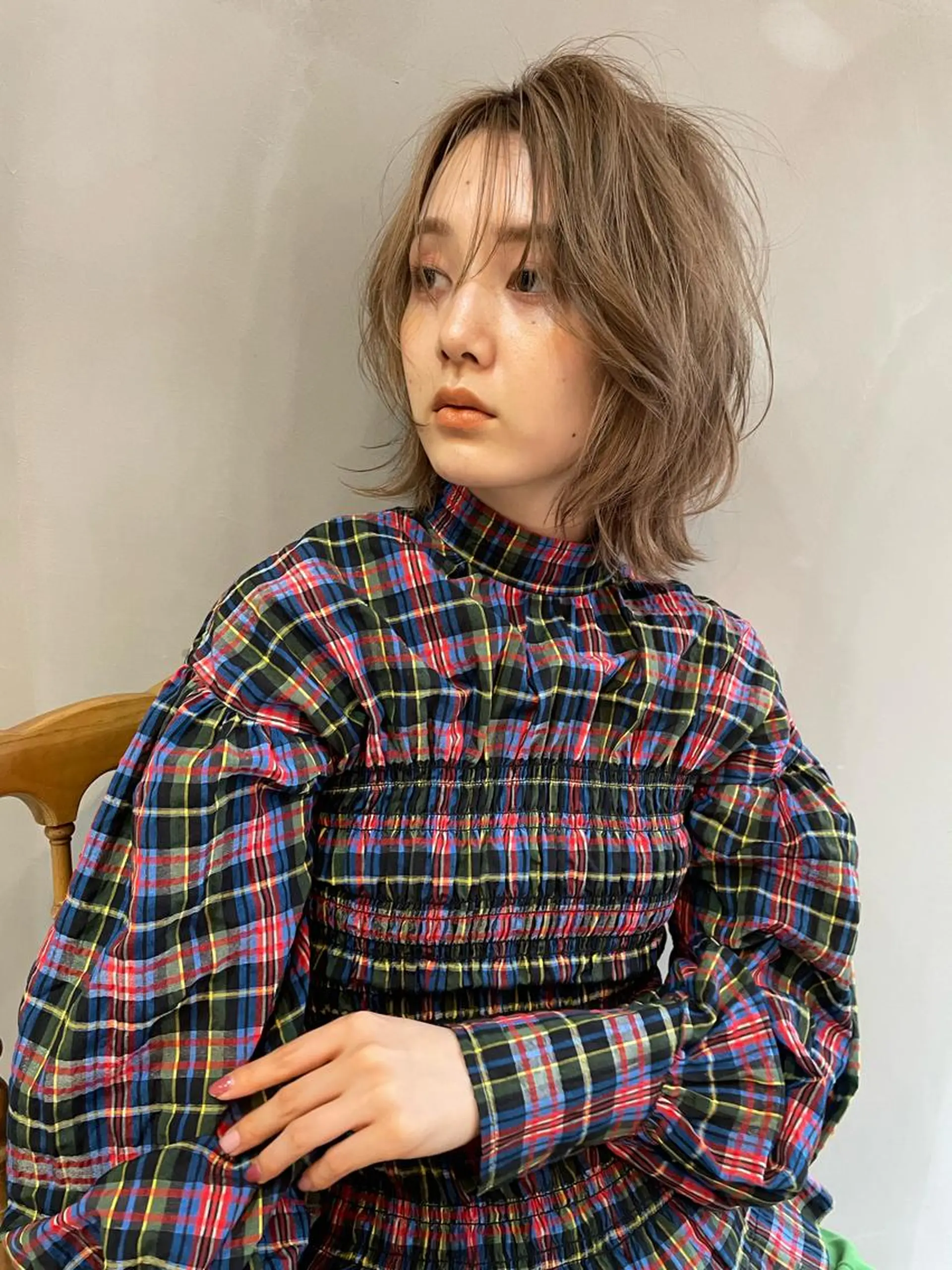 ショート カラー ショート/ボブ専門 宮脇美奈/南船場のヘアスタイル