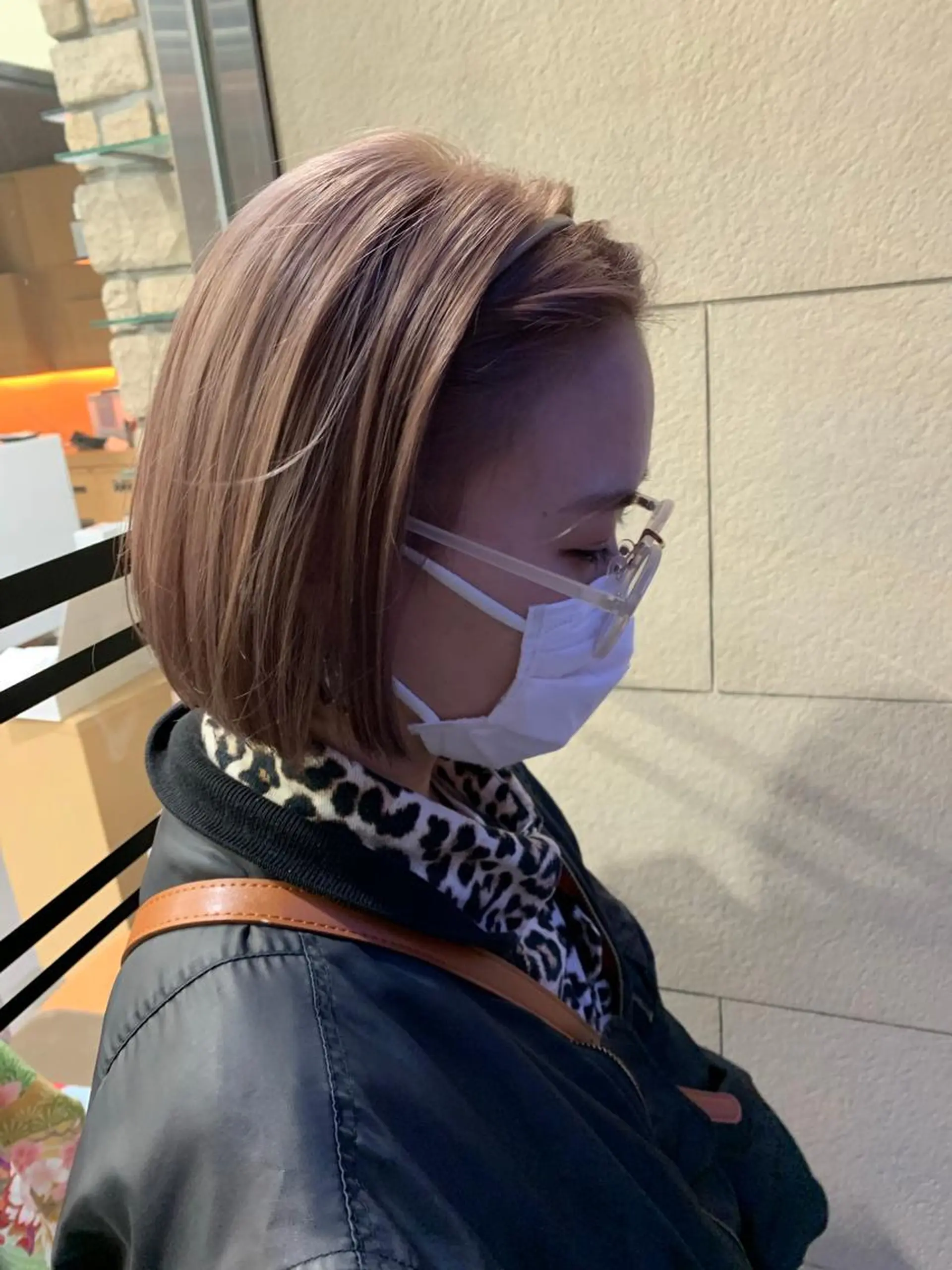 ショート パーソナルカラー 藤本夢のヘアスタイル