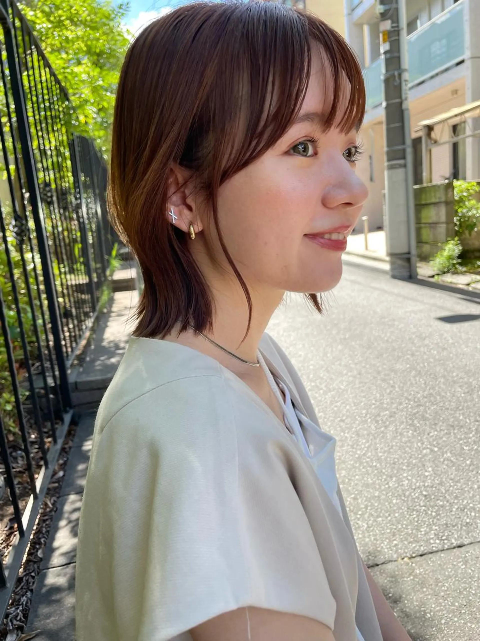 ミディアム カラー まつ毛パーマ🐏 NANAMIのマツエク・マツパデザイン