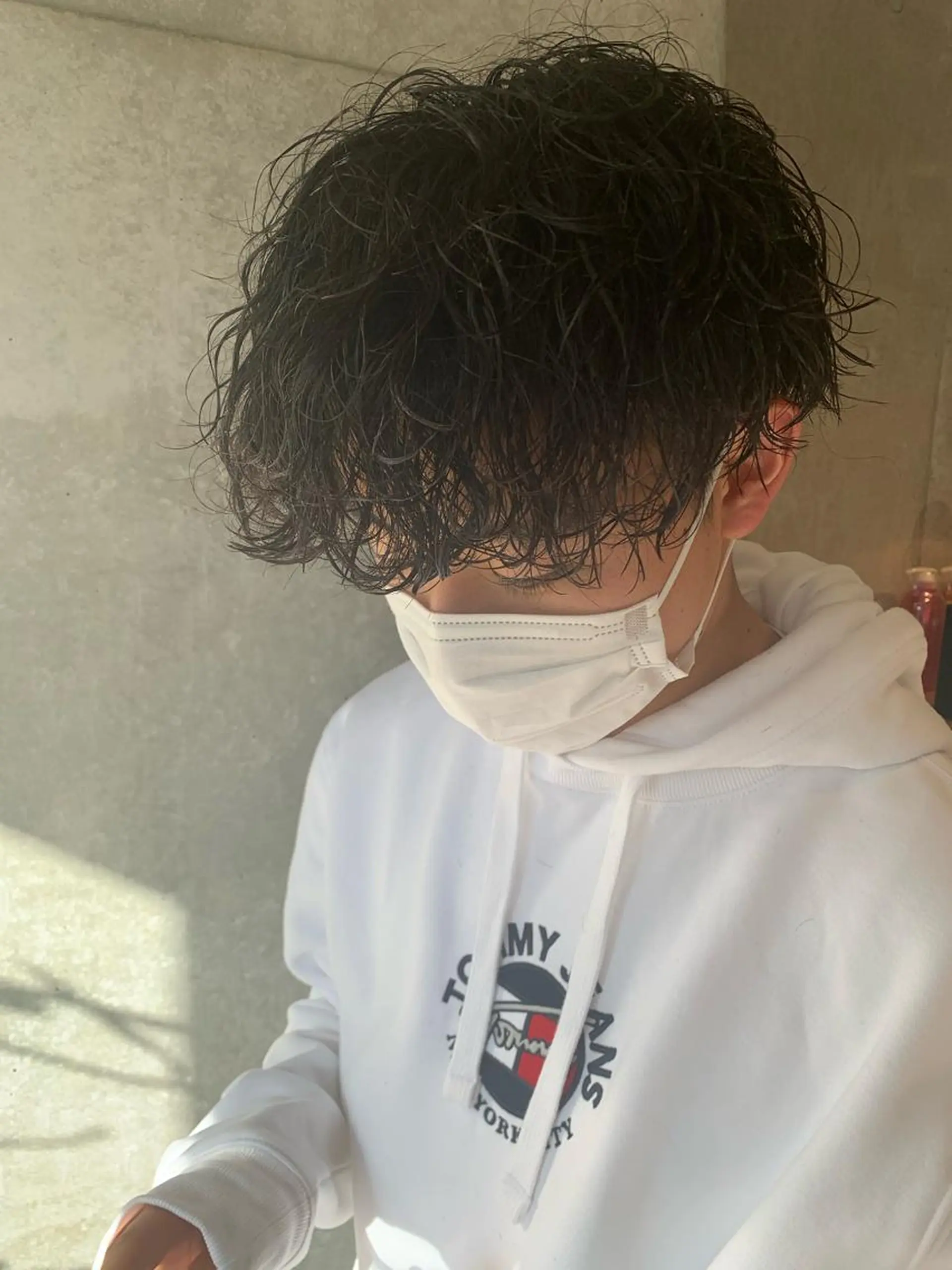 パーマ メンズ メンズパーマ 波巻きパーマ スパイラルパーマ カット パーマ Produce with SALON VILLAGE所属・メッシュパーマ職人/ 窪田 優也/ツイスパのヘアスタイル