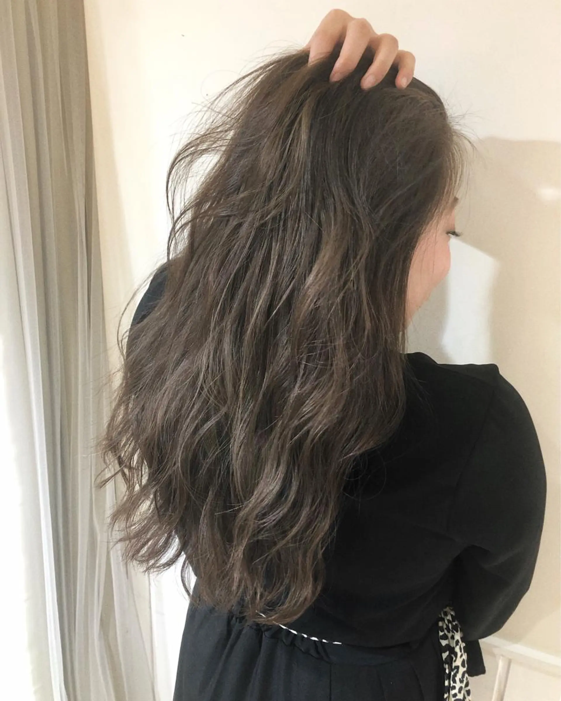 ロング カラー 🤎ベージュカラー 🐶メンズパーマのヘアスタイル