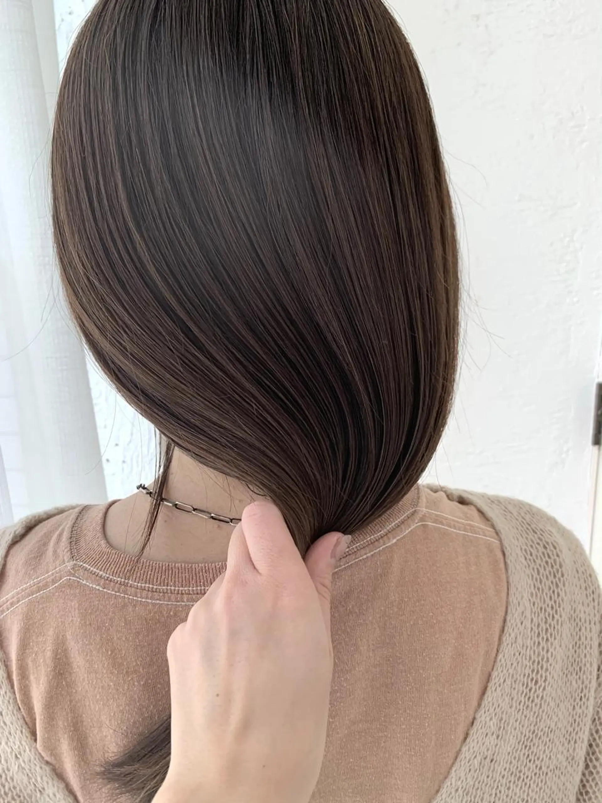 ロング カラー カット ヘアカラー fio マナミのヘアスタイル