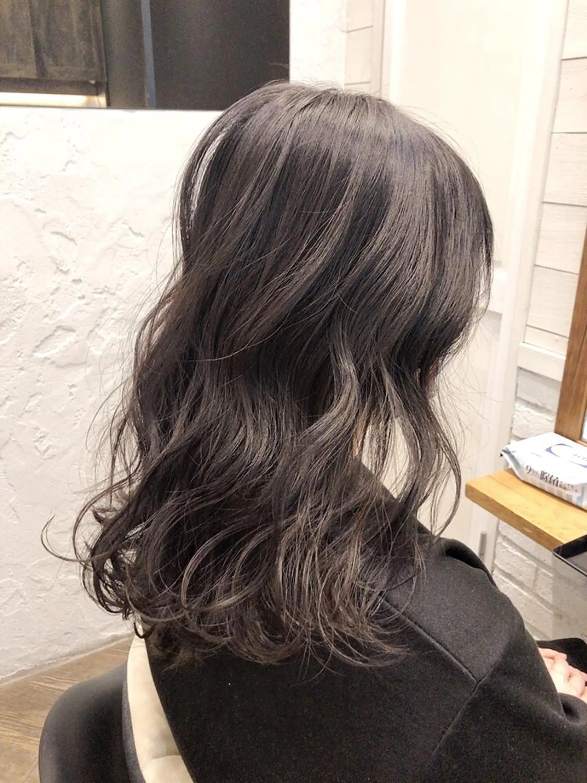 セミロング カット ヘアカラー トリートメント ヘッドスパ ヘアセット Hair Salon BOTTOMS所属・✨透明感ケアカラー✨ 長野ゆきなのヘアスタイル