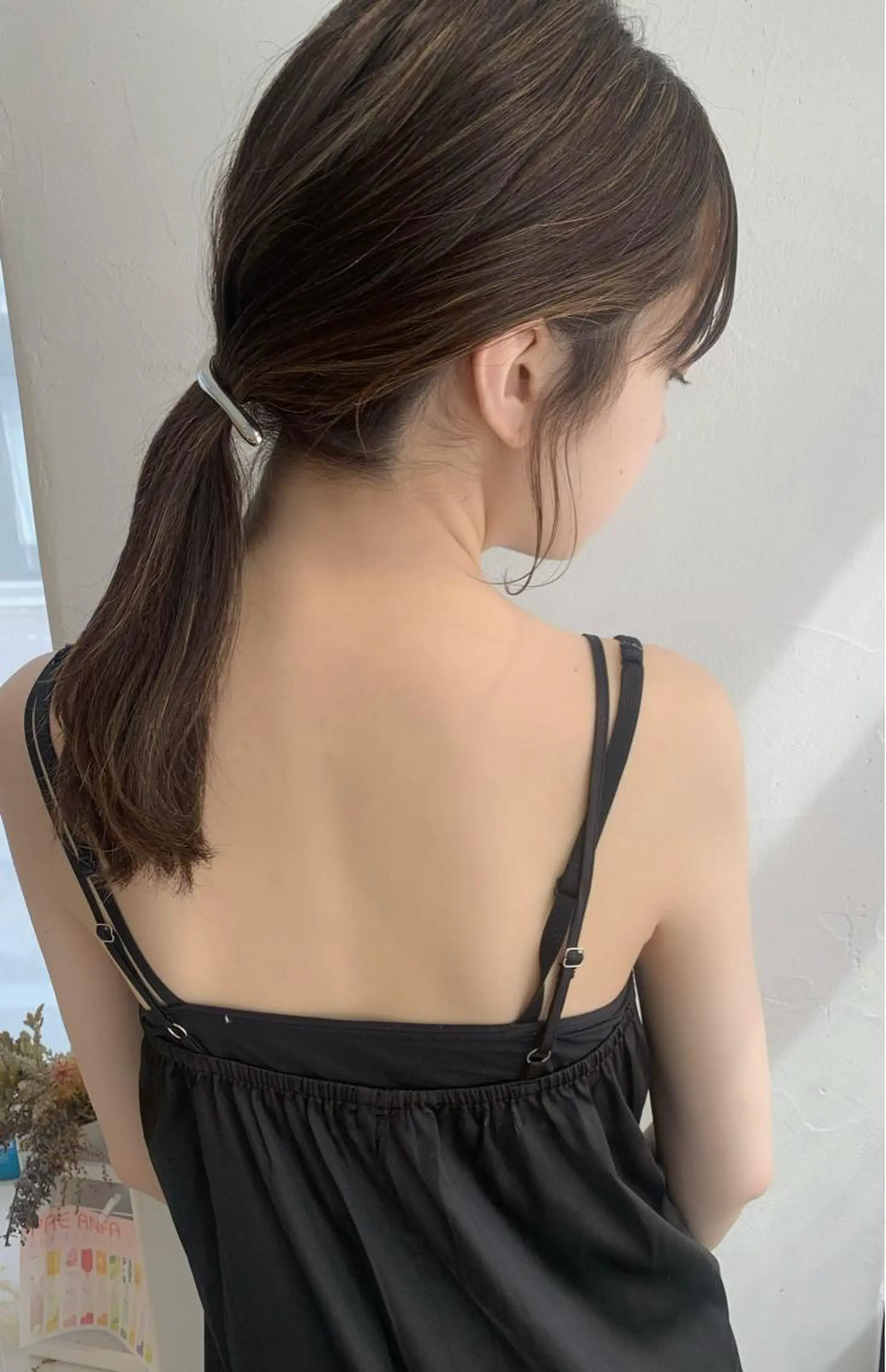 ロング カラー カット ヘアカラー トリートメント 顔周りレイヤー 🎀マリノのヘアスタイル