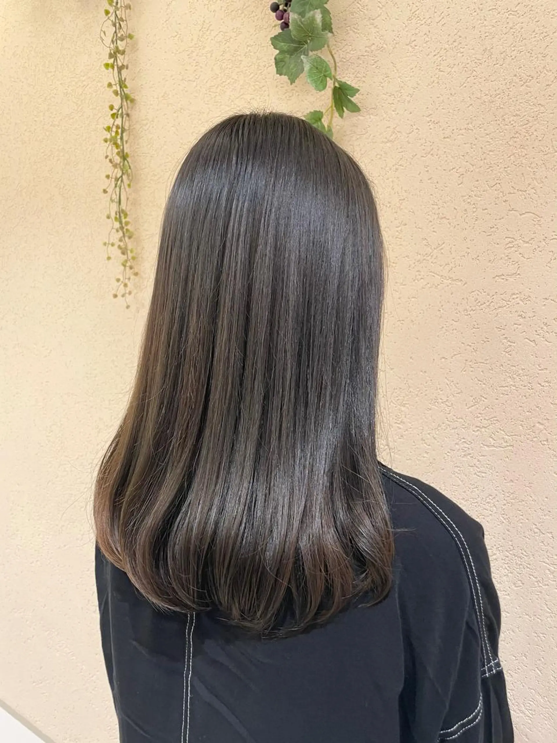 セミロング カラー シャドールーツ美容師 篠原康太のヘアスタイル