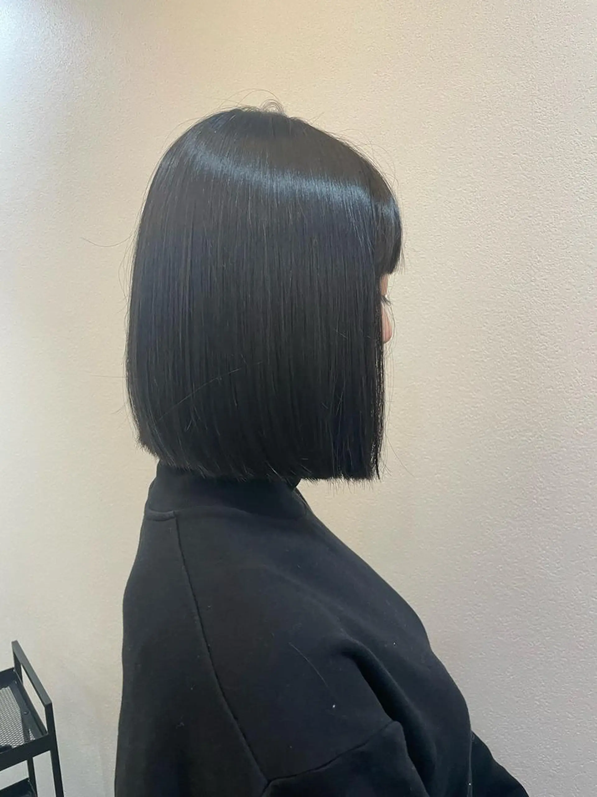 ショート 切りっぱなしボブ ボブ カット ボブ/髪質改善/ soiナカジママドリのヘアスタイル