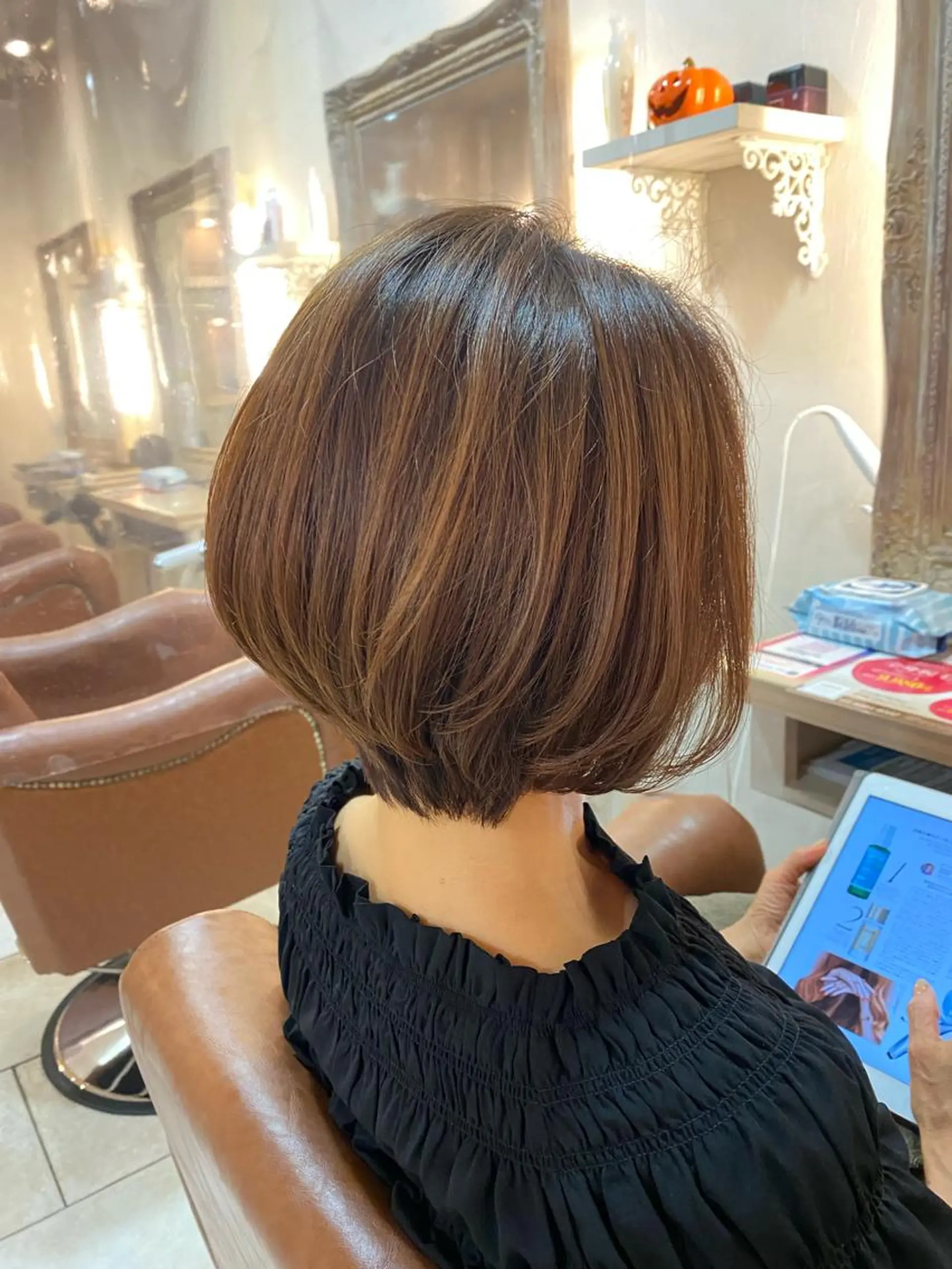 ショート ショートヘア エイミーバイアフロート所属・Kasuga Sayuriのヘアスタイル