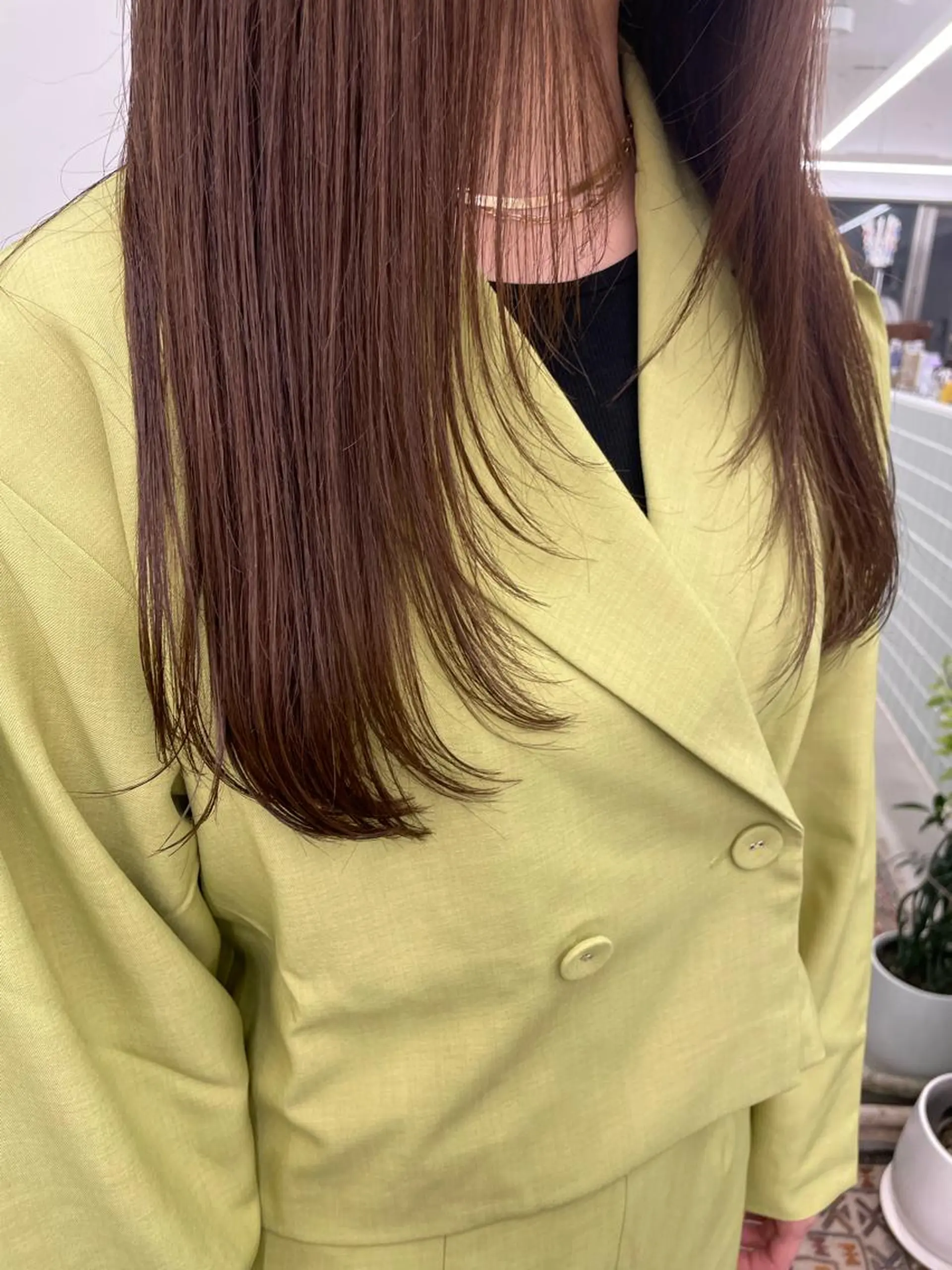 ロング 伸ばしかけ レイヤーカット sica所属・スタイル撮影 モデル募集momoのヘアスタイル