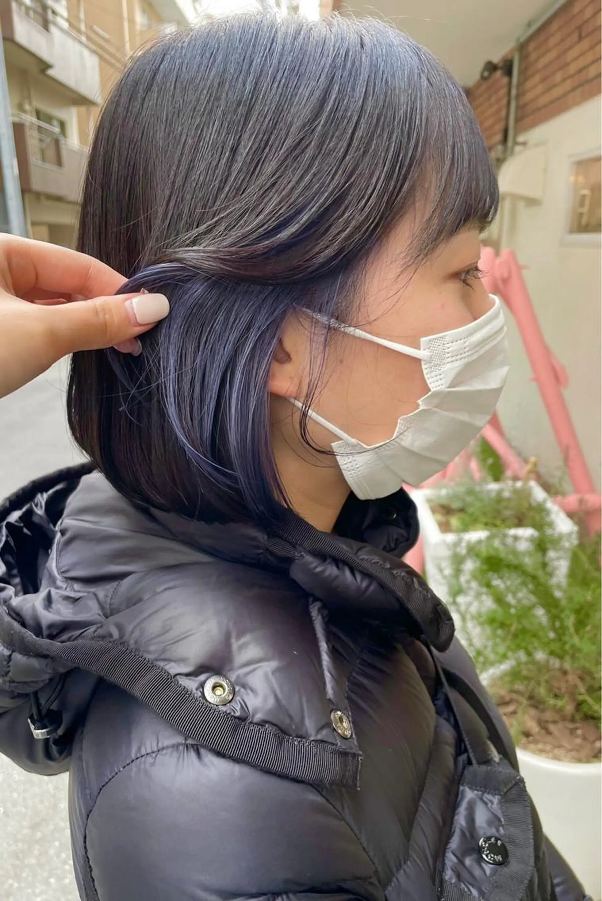 ミディアム カラー newi梅田🫧韓国 ヘア🫧sakiのヘアスタイル