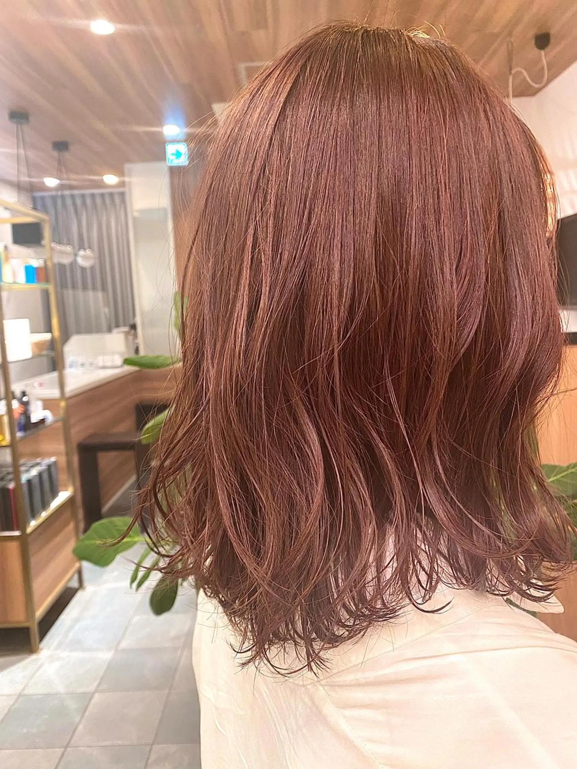 ミディアム カラー 門崎未依/レイヤー/ メンズカット🪿🌼のヘアスタイル