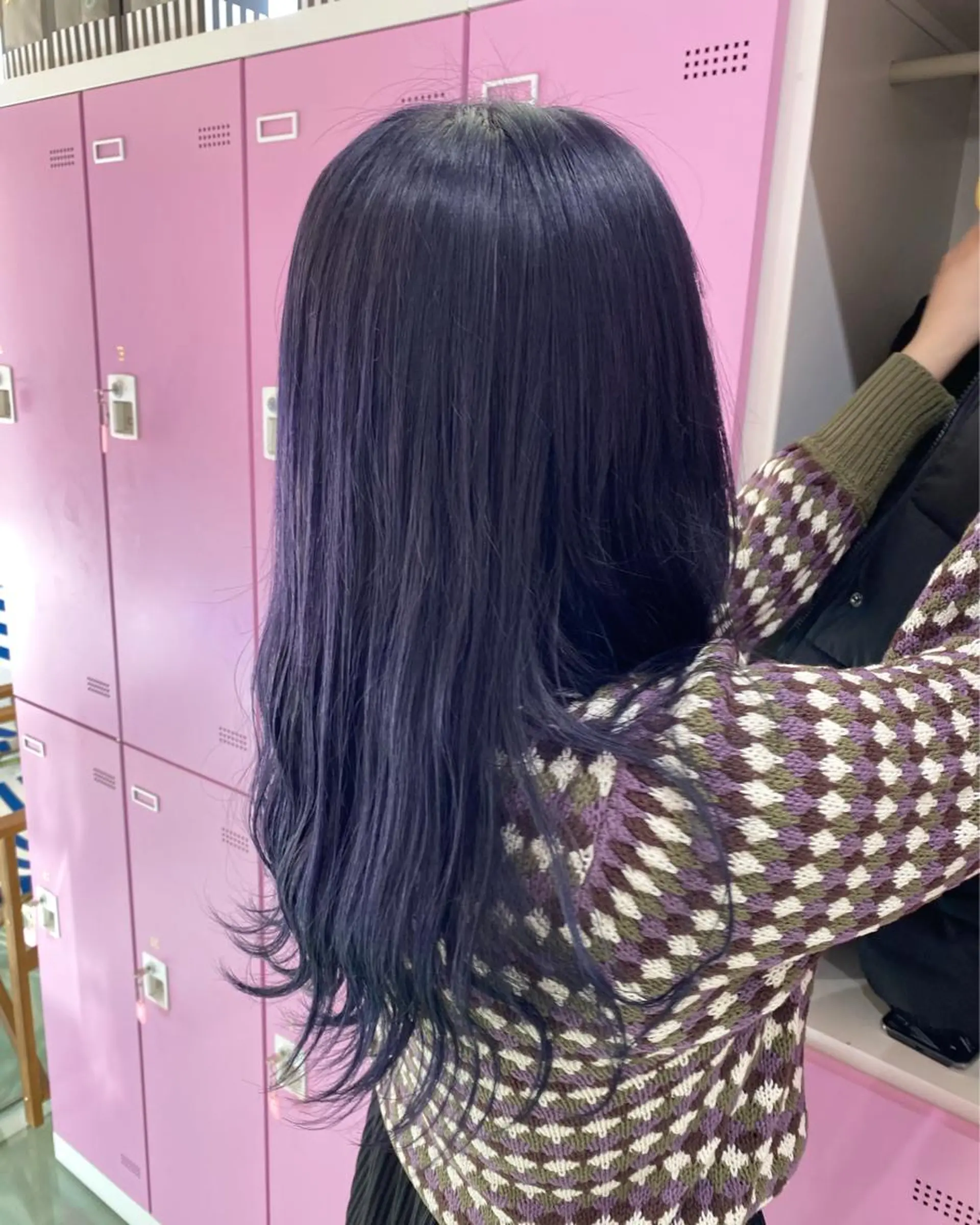 セミロング カラー ヘアアレンジ SALOWIN横浜所属・𓍯韓国style/ 髪質改善𓍯中村和希のヘアスタイル