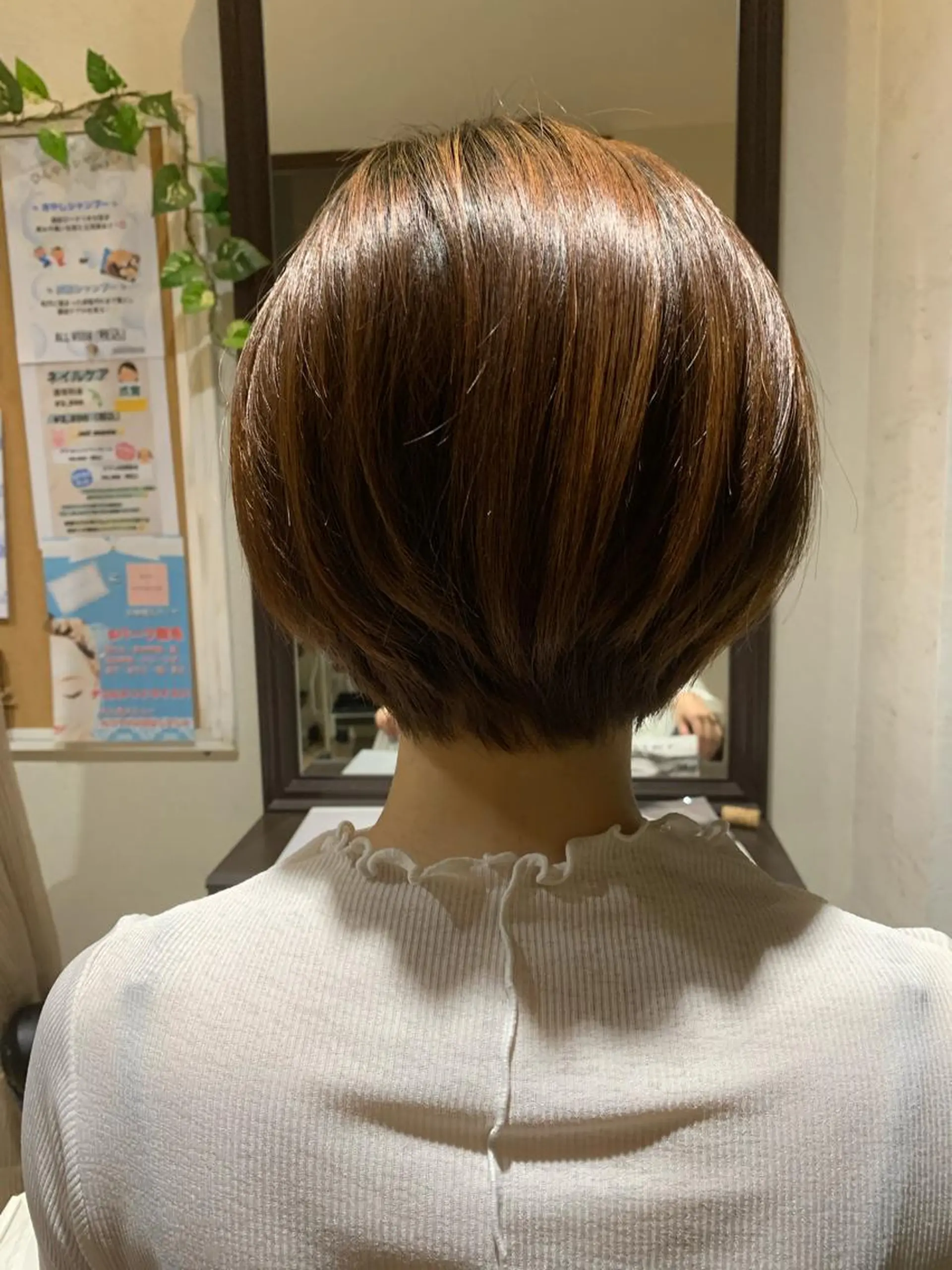 ショート 永瀬 恵のヘアスタイル