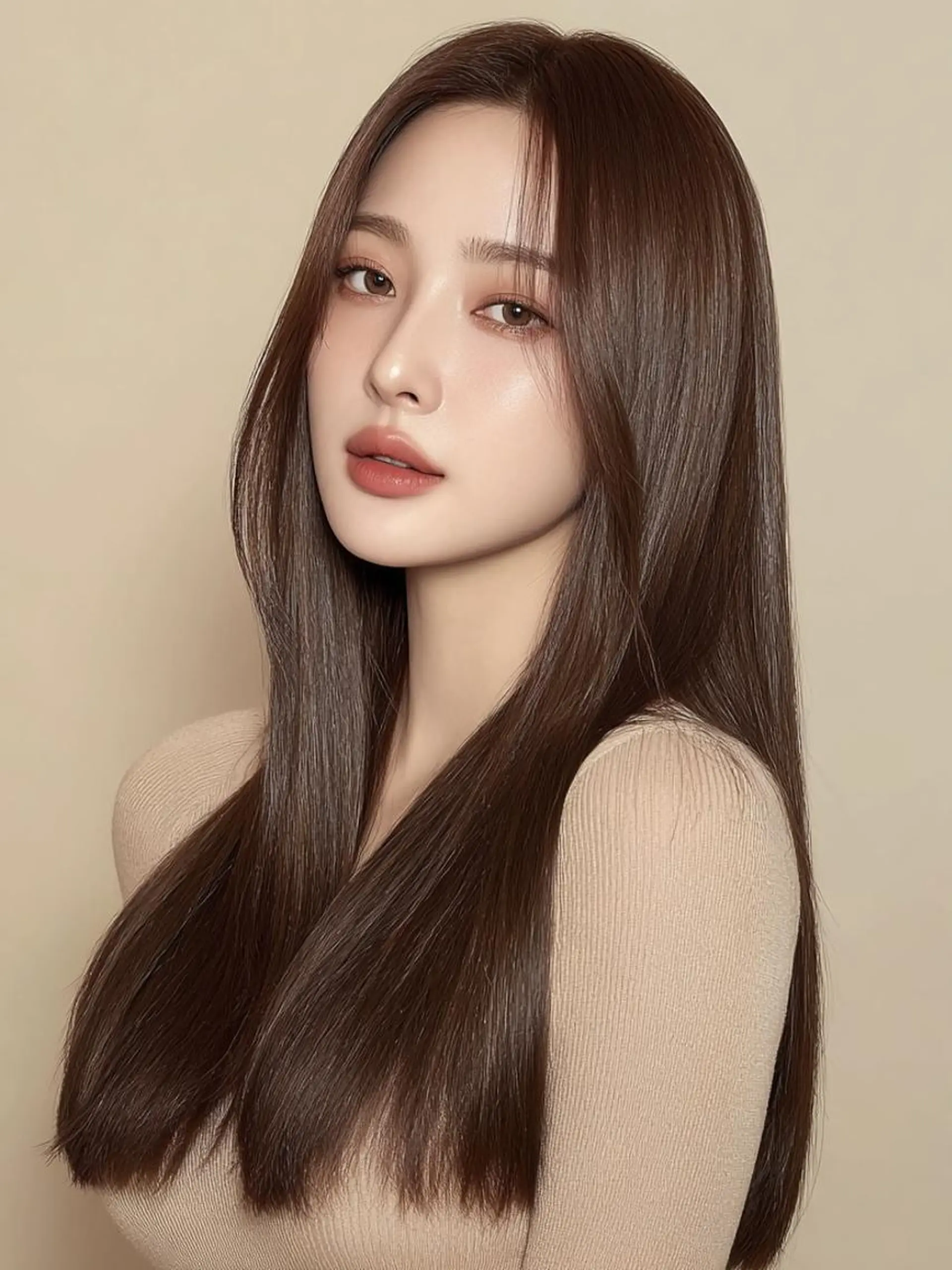 ロング 髪質改善 似合わせカット 小顔カット 縮毛矯正 縮毛矯正 トリートメント 縮毛・髪質改善🩰 mai🐰ྀི🤍のヘアスタイル